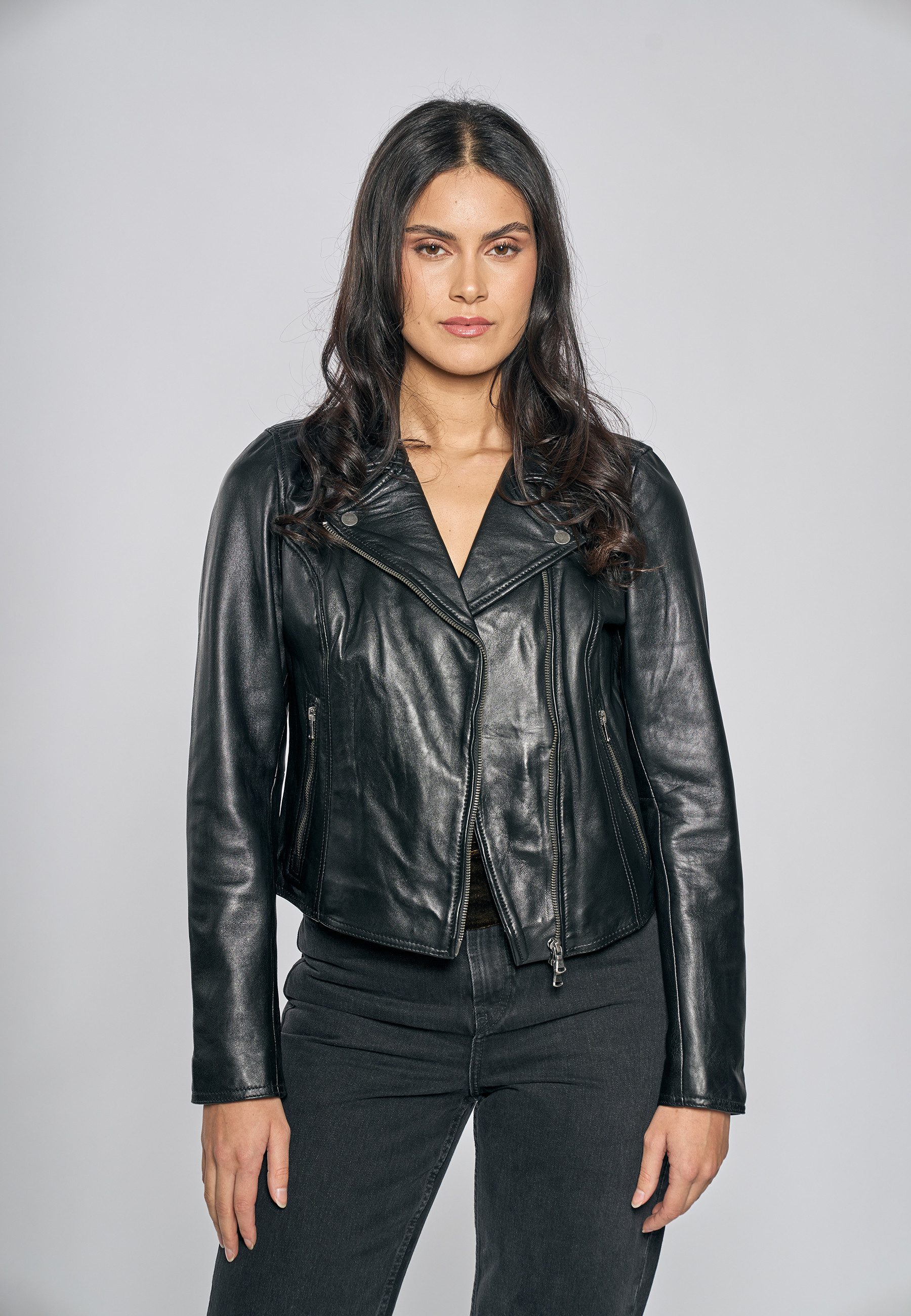 Freaky Nation Lederjacke Bali-FN SC