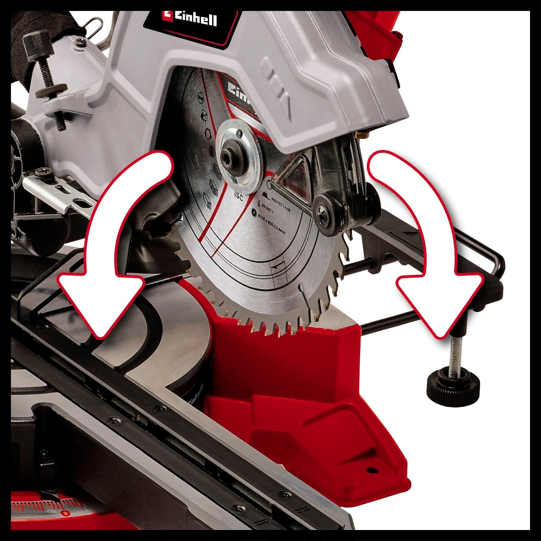 Einhell Zug-, Kapp- und 8 L TE-SM Gehrungssäge Dual