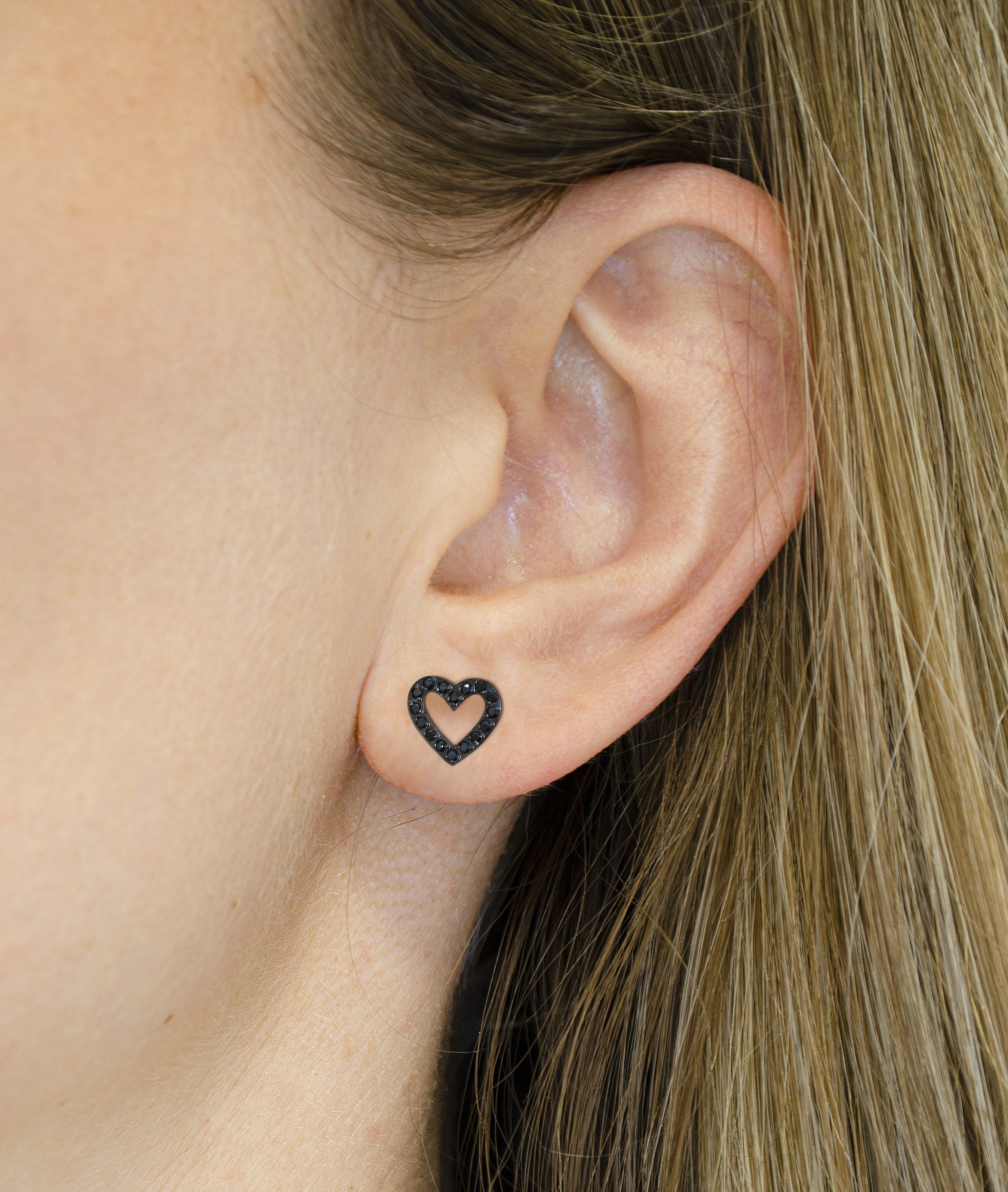 Tamaris Paar Ohrstecker Sparkling Hearts Edelstahl
