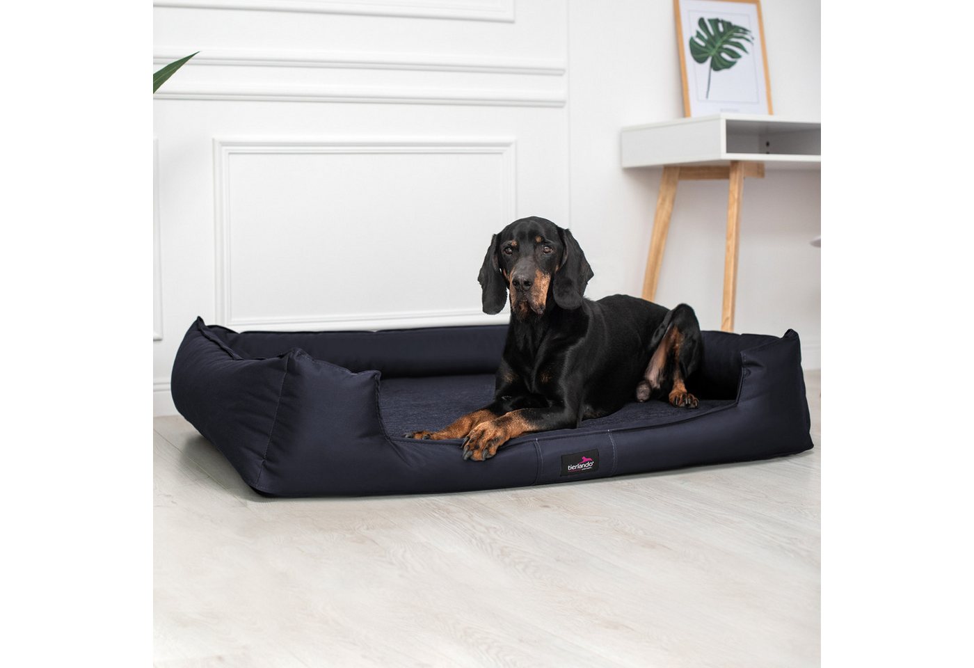 Thumbnail - tierlando® Tierbett tierlando® Orthopädisches Hundebett GOOFY für große Hunde XL–XXX, Polyester, Matratzenschoner inklus...