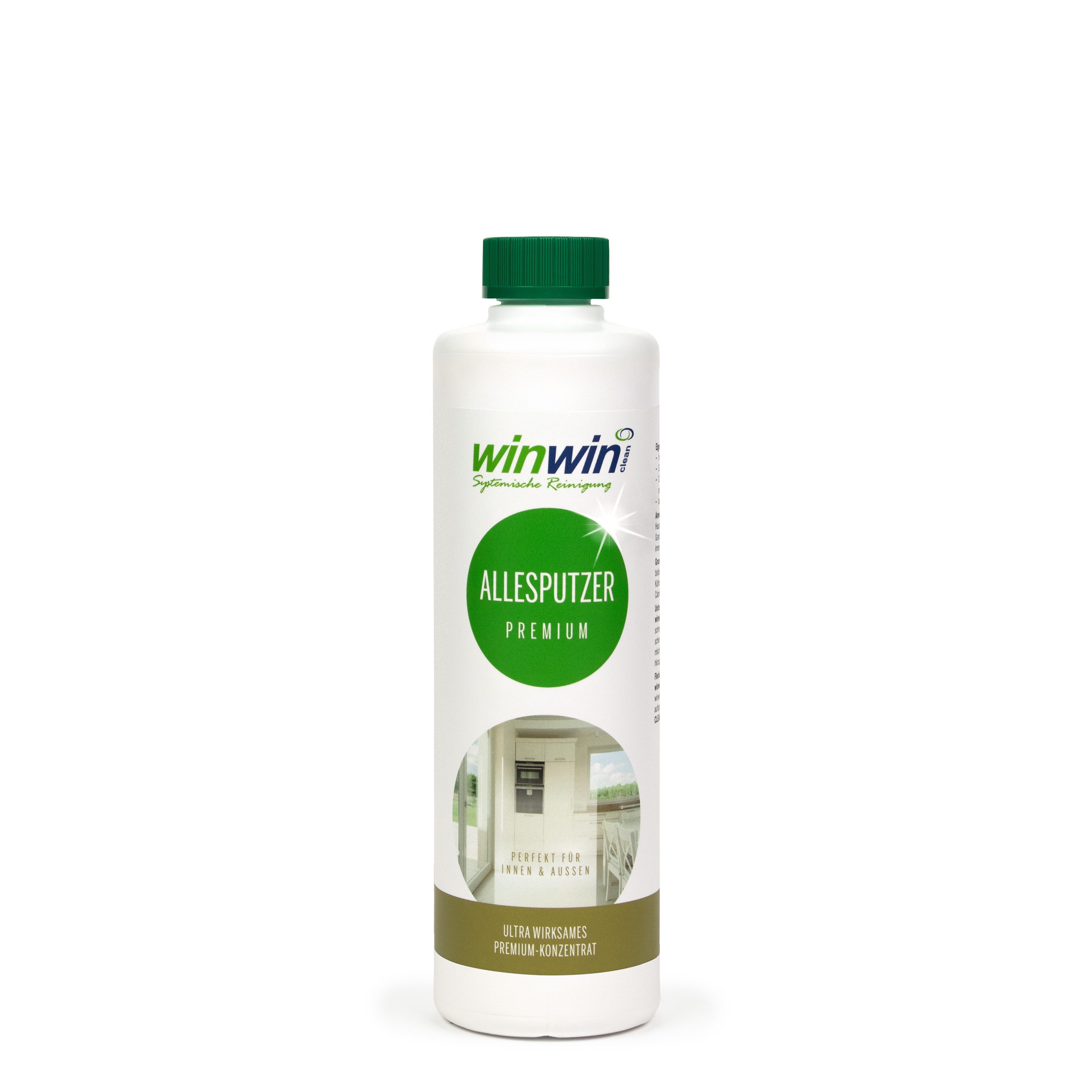 winwinCLEAN Allesputzer PREMIUM 500 Allzweckreiniger (1x Allesputzer PREMIUM 500 ml Reinigt Haus,Fenster,Küche,Bad,Boden,Auto,Textil,Leder,Holz,Werkstatt)