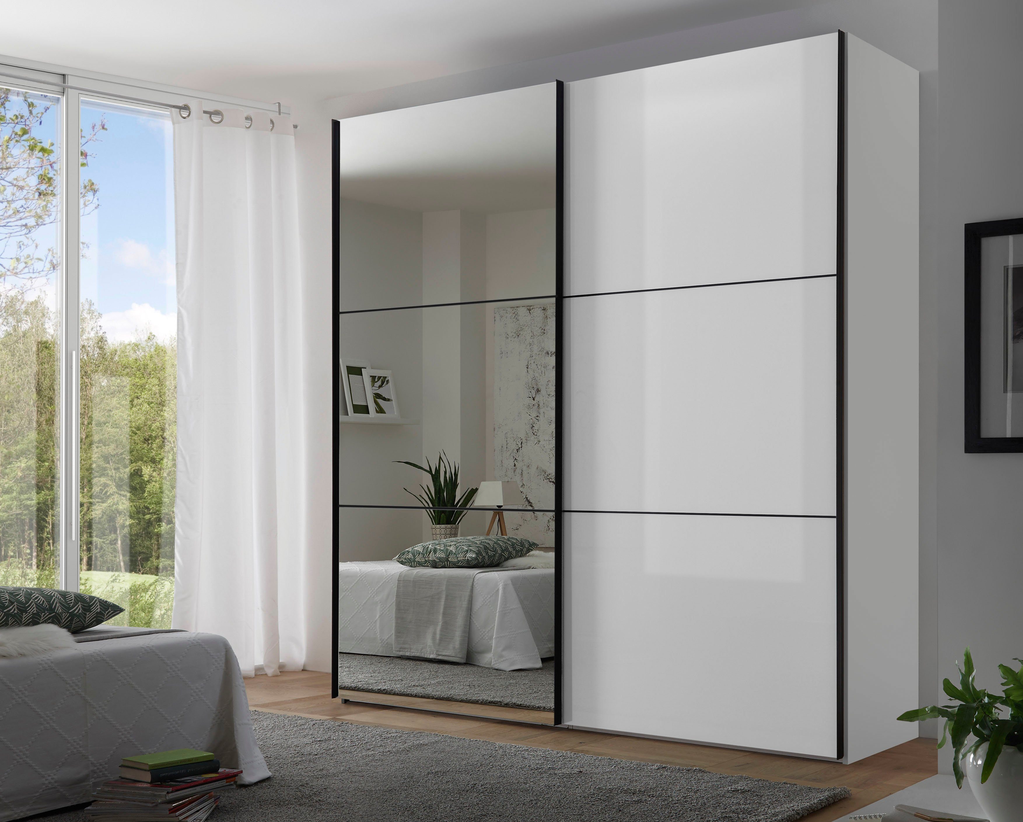 STAUD Schwebetürenschrank Includo Glas, Made in Germany
