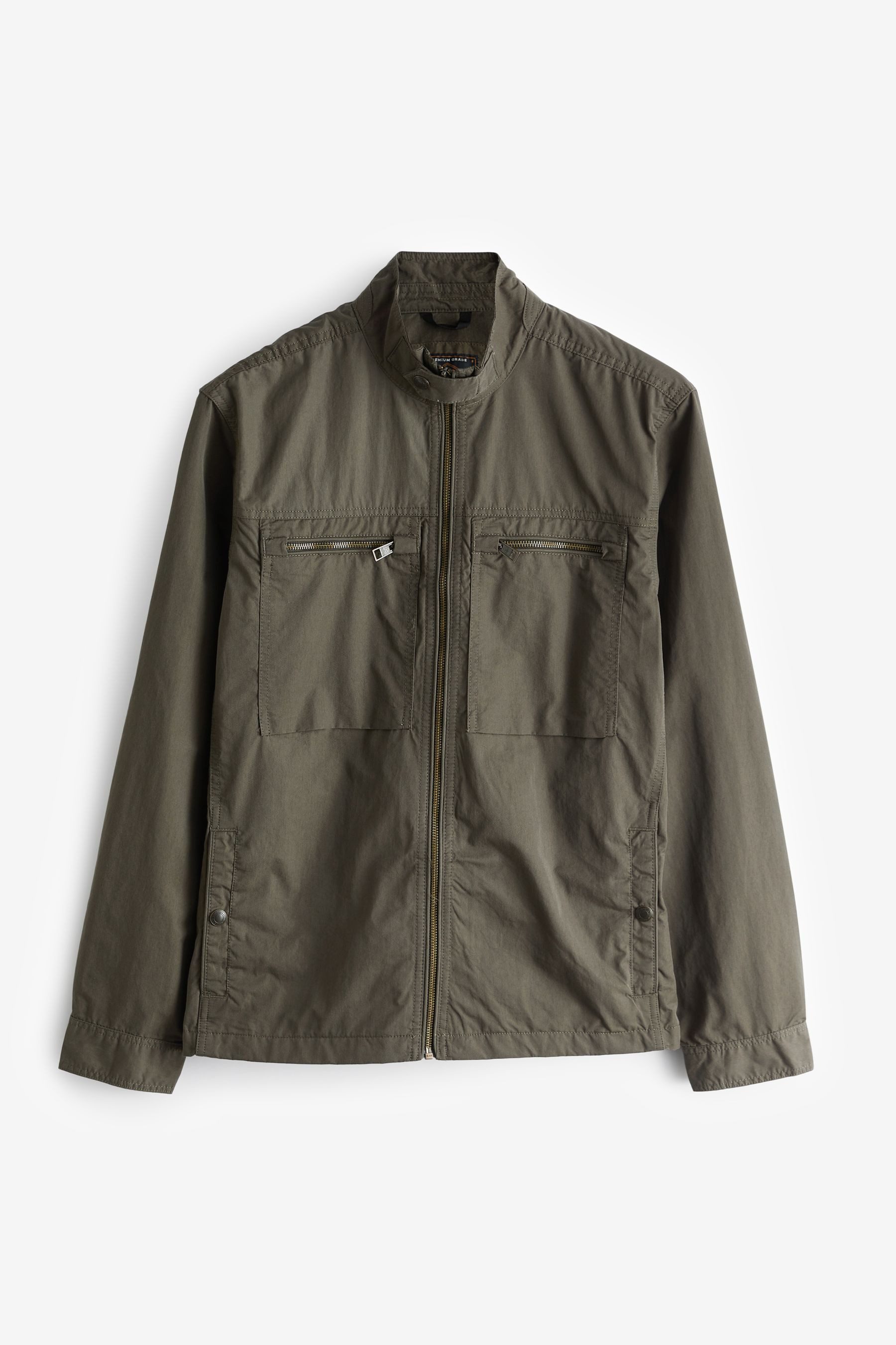 Next Regenjacke Wasserabweisende Hemdjacke Baumwolle und günstig online kaufen