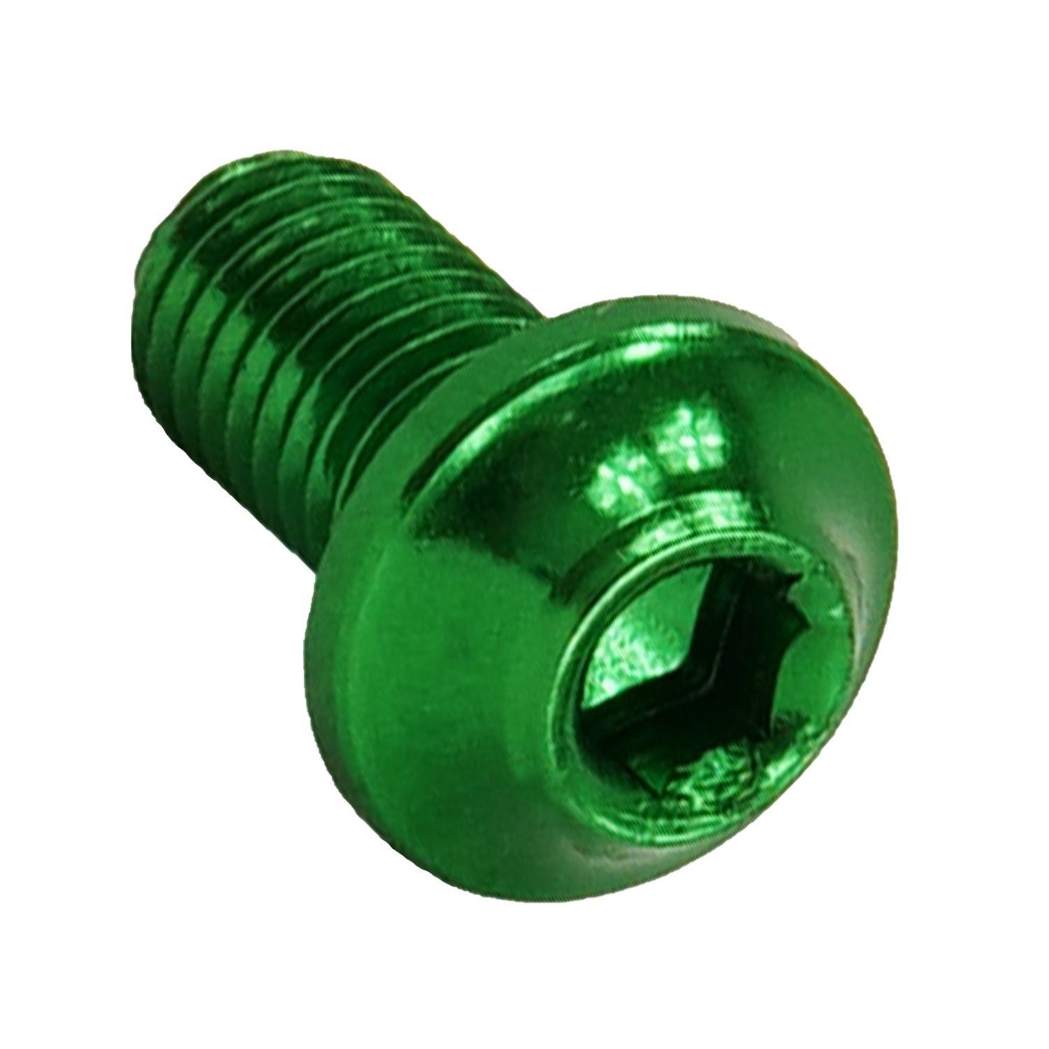 Fantic26 Schrauben-Set Alu M5x10 M5x15 flanged Linsenkopf Schraube 7075 für Flaschenhalter