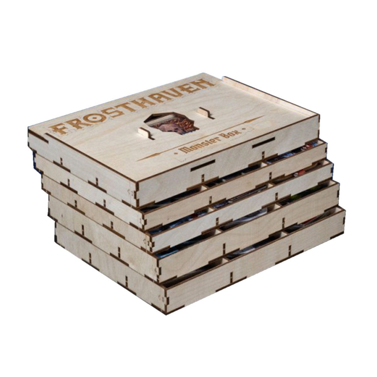 Laserox Spiel Insert FrostBox - Monsterbox Version