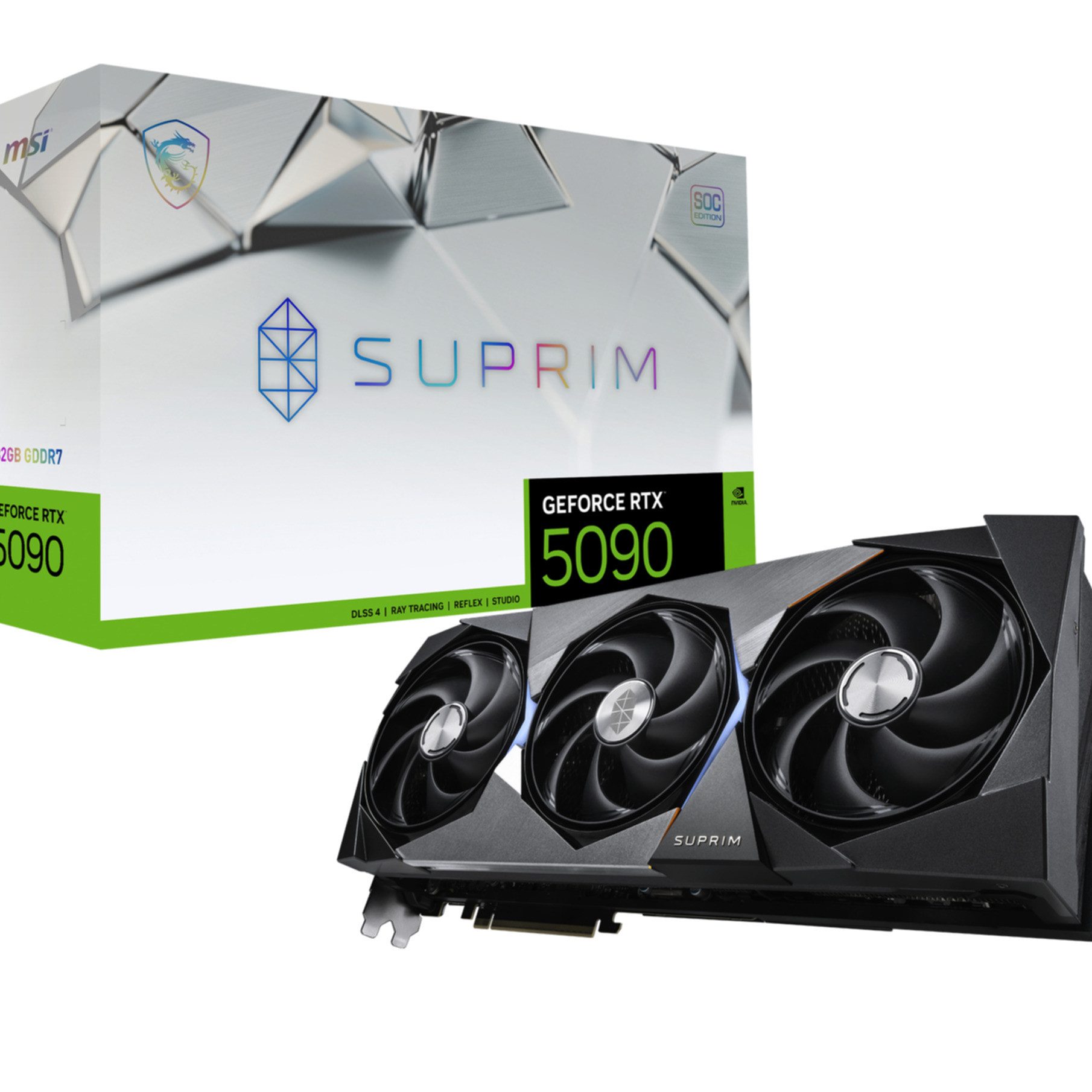 MSI GEFORCE RTX 5090 32G SUPRIM SOC Grafikkarte
