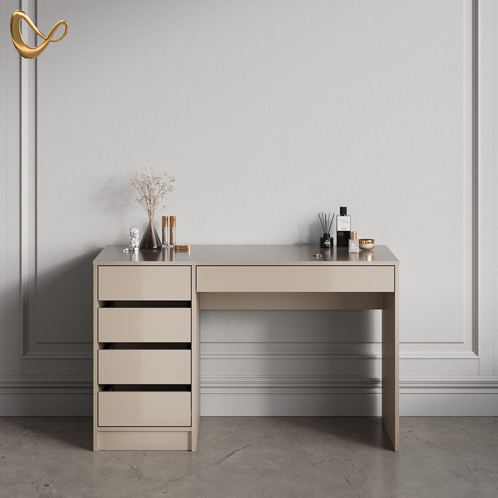 Livinity® Schminktisch Imola, Greige, ohne Spiegel günstig online kaufen