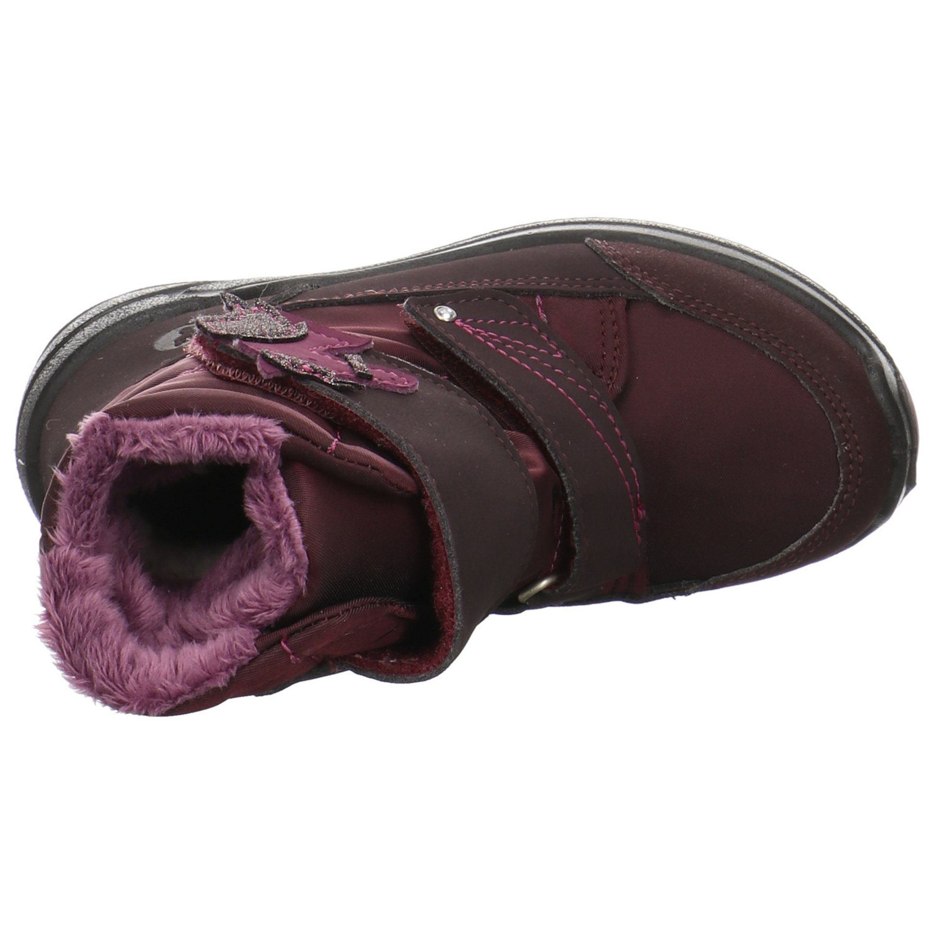 Textil Stiefel Bordeaux Garei Boots Textil uni Ricosta