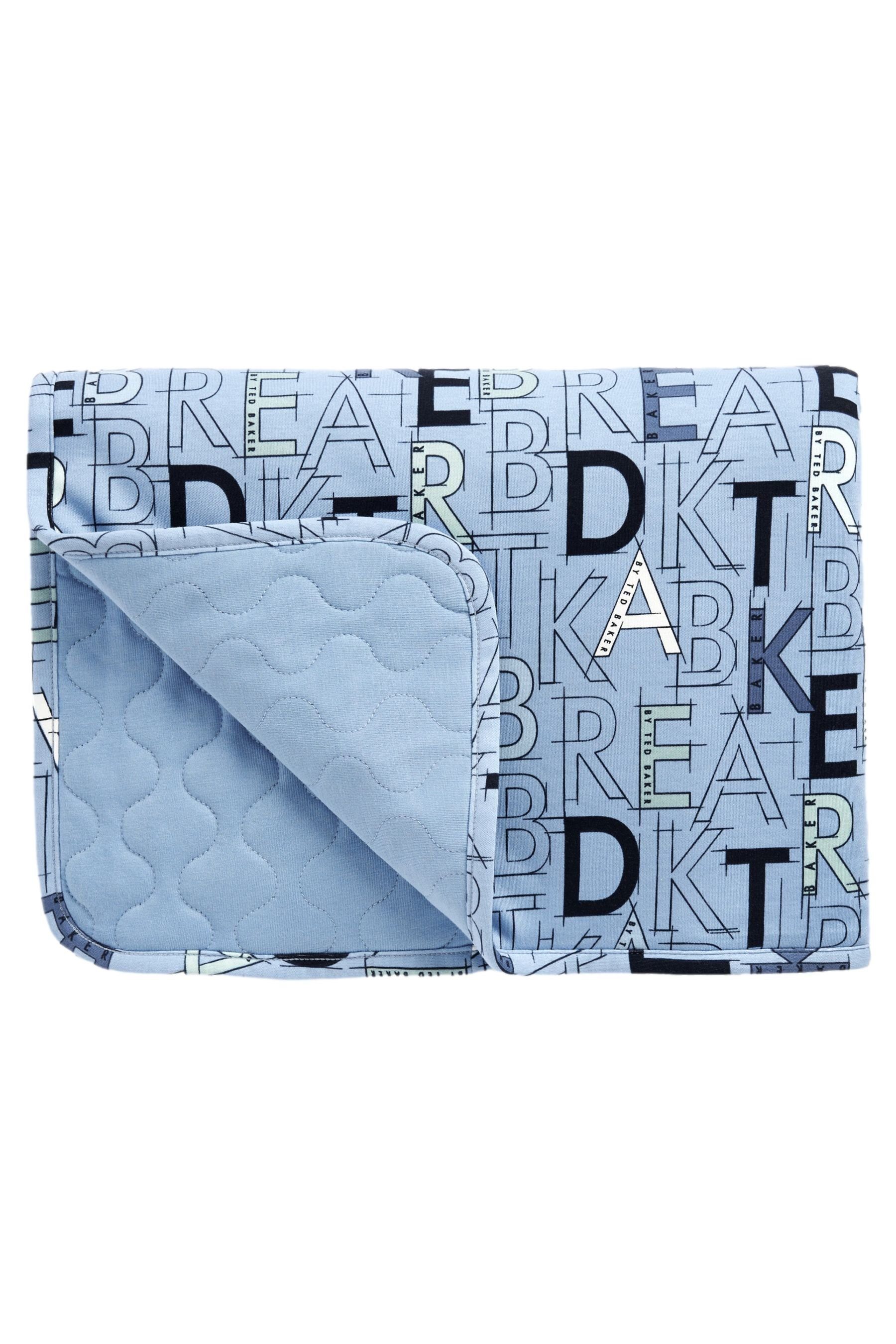 Kinderdecke Baker by Ted Baker Babydecke mit Logoschriftzug, Baker by Ted Baker