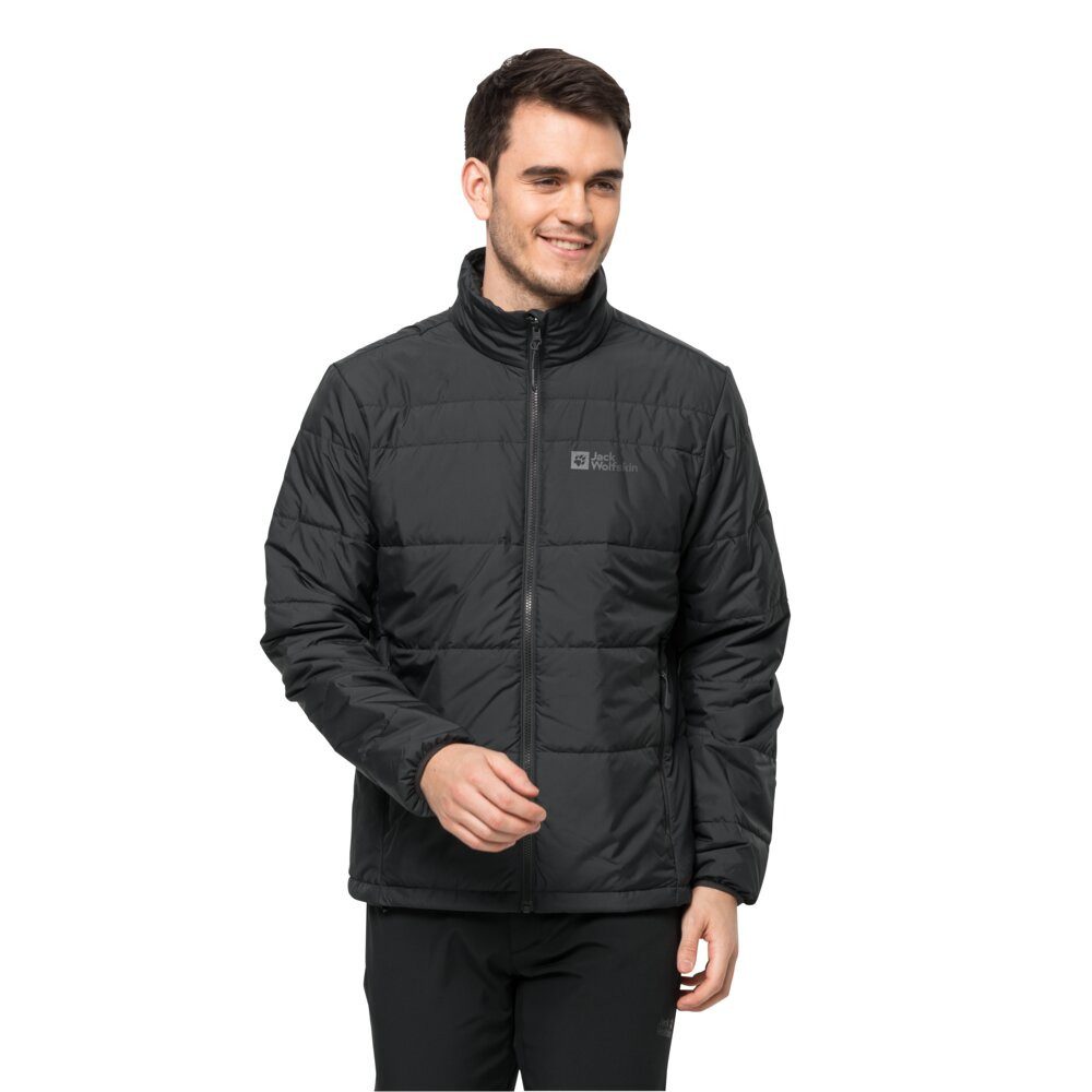 Jack Wolfskin Winterjacke Jasper 3in1 (wasser-winddicht, atmungsaktiv, warm) dunkelrot Herren