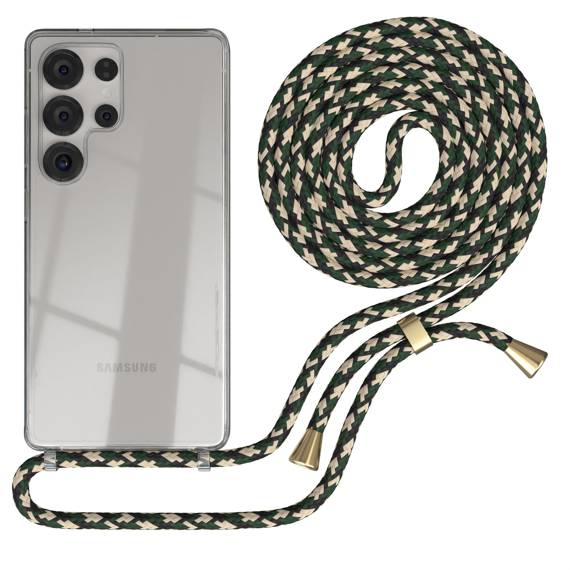Handykette Hülle mit Kette für Samsung Galaxy S25 Ultra