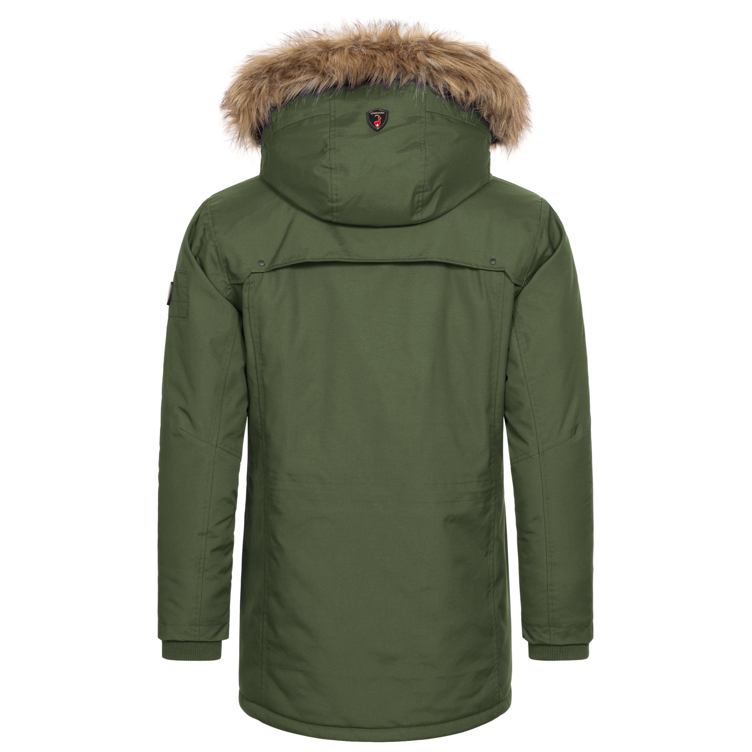 Höhenhorn Winterjacke Arpiglias Herren Winter Jacke Parka Parker mit Kunstfell Gefüttert