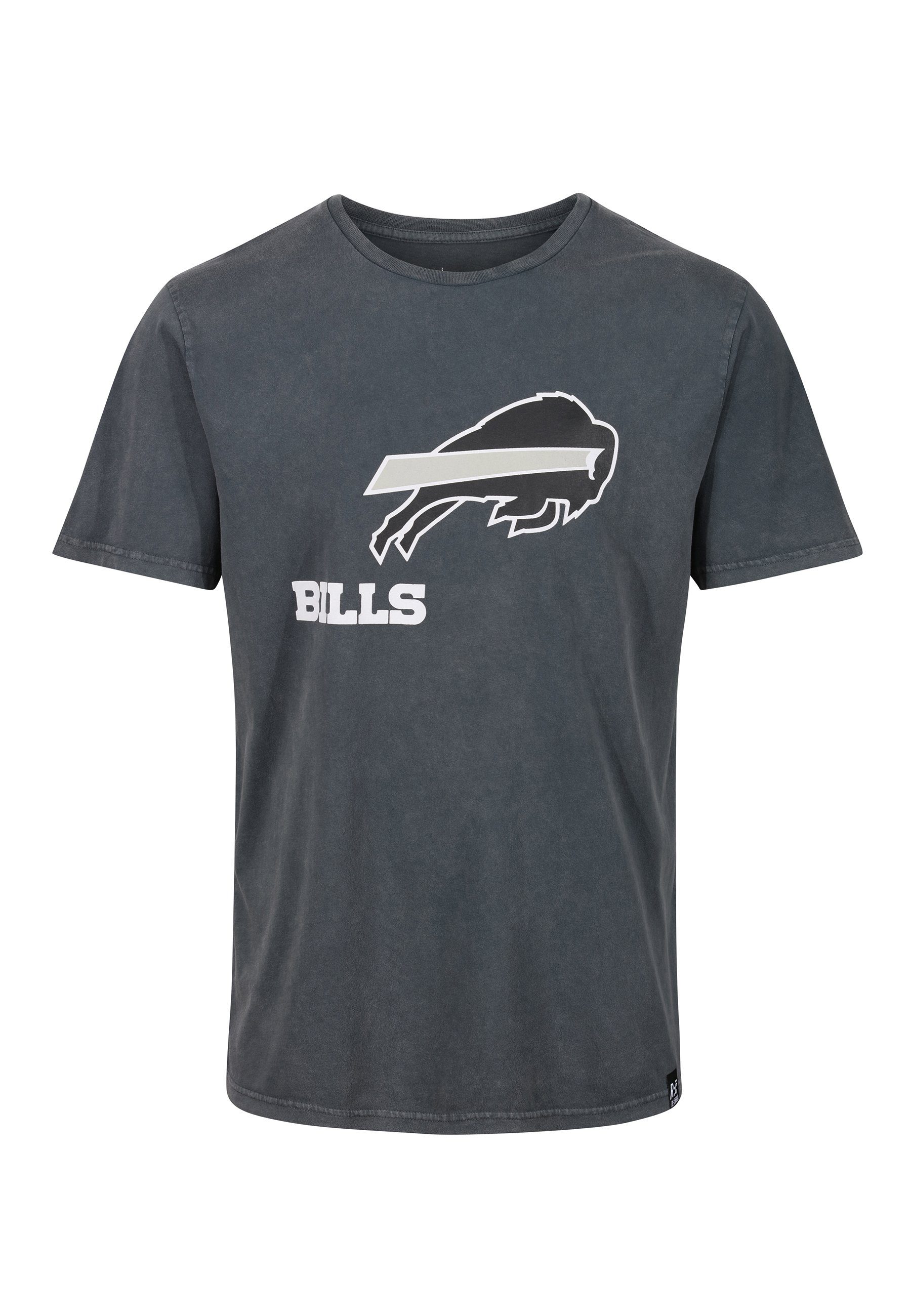 zertifizierte Bio-Baumwolle Recovered GOTS NFL T-Shirt BILLS MONOCHROME