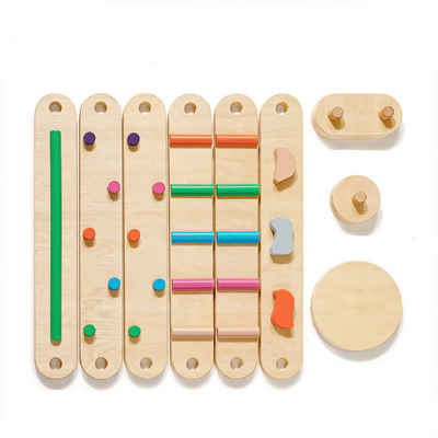 Welikera Balanceboard Kinder Balanceboard und Sensorik Training Set aus Holz,Spielzeug
