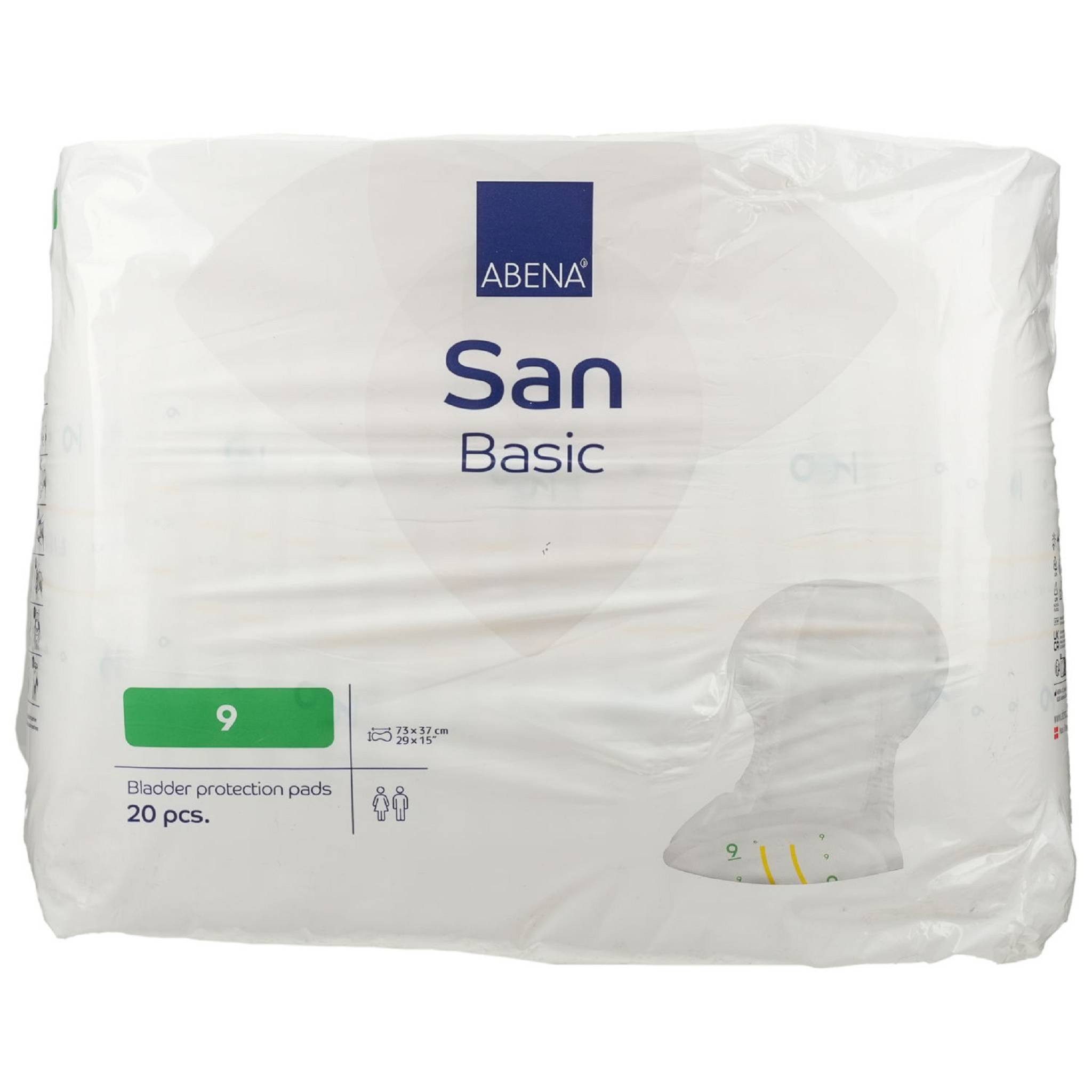 ABENA GmbH Inkontinenz-Einlage San Basic 9 Einlage