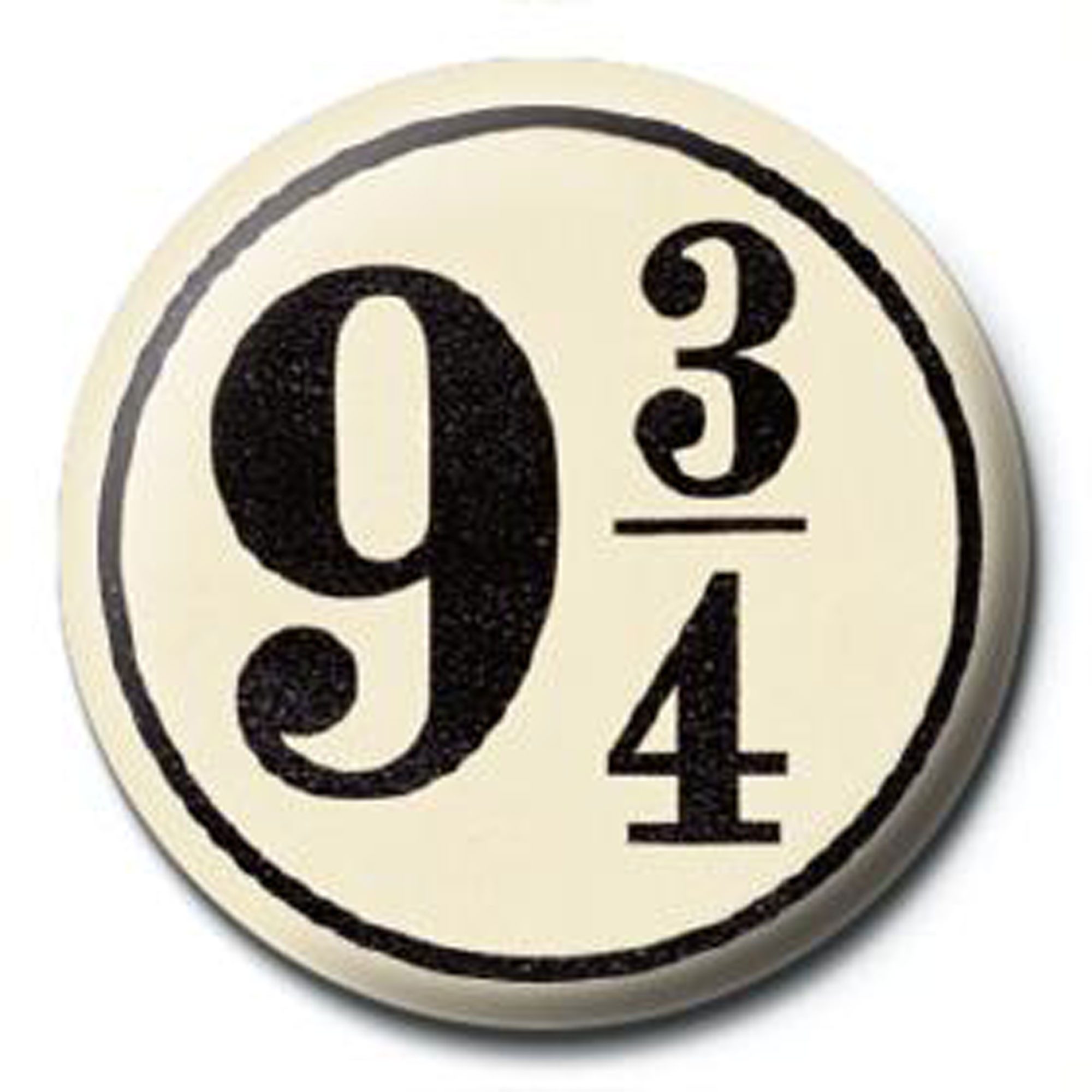 Button Harry Potter - Button Badge - 9 & 3/4