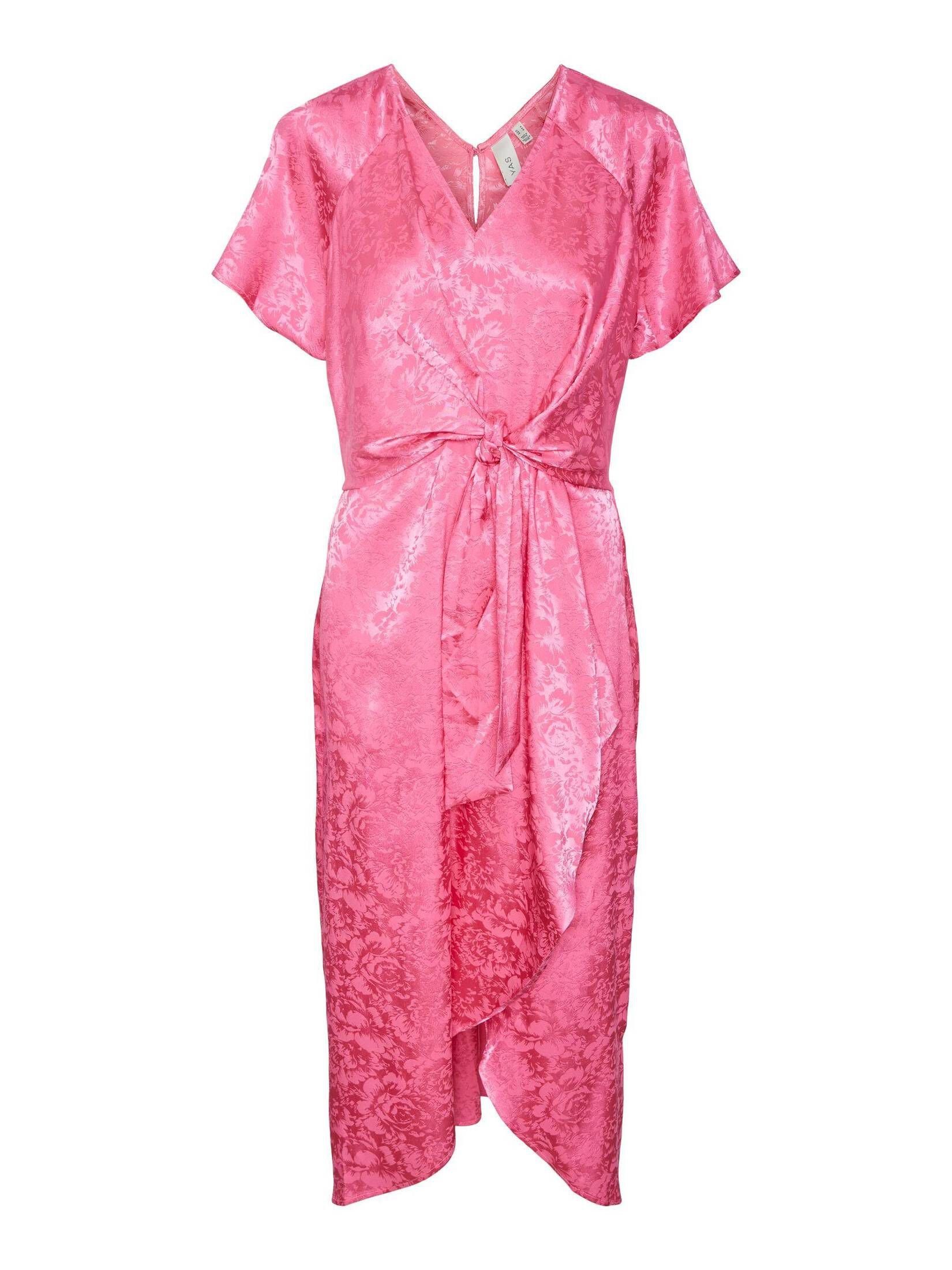 YASRETRIEVE Kleid Damen Y.A.S (1-tlg), Elasthan 3% Jerseykleid Polyester, Material: 97% Obermaterial:
