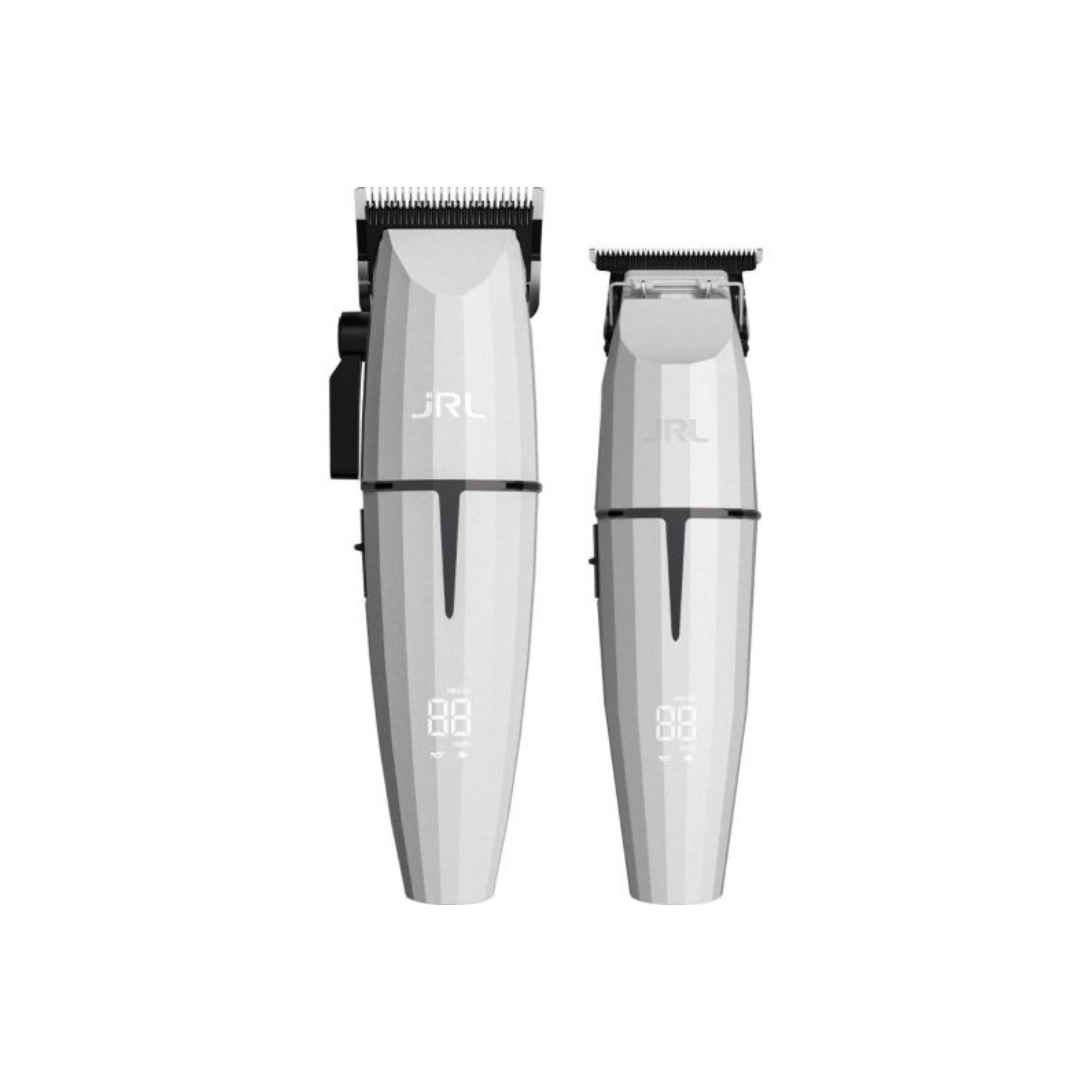 JRL Haarschneider JRL Limitierte Ghost Edition Combo Kit 1, Clipper + Trimmer Set Ghost Edition 2 Geräte, Reset IQ Charge Smart-Clip Techn. Cool-Blade System Dual-Speed Motor