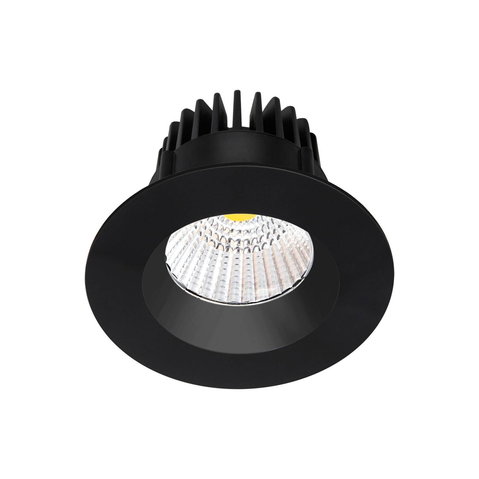 Arcchio Deckenleuchte Aryx, LED, Metall, Schwarz universalweiß IP65, 1 x 6 W LED, universalweiß