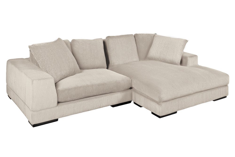 riess-ambiente Ecksofa BABYLON 270cm beige · günstig online kaufen