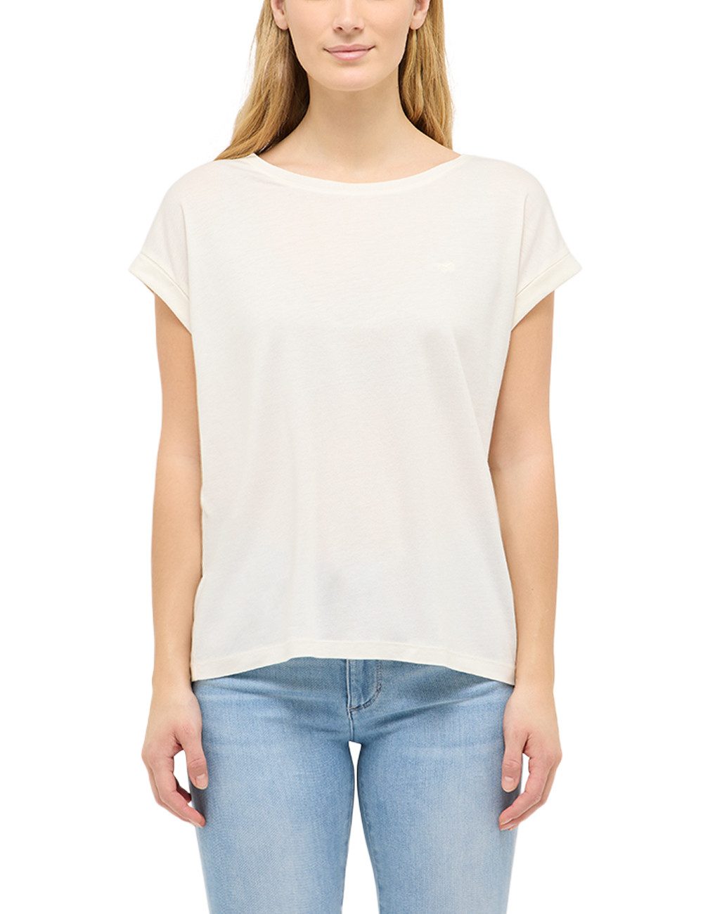 MUSTANG Kurzarmshirt Damen Style Lesley