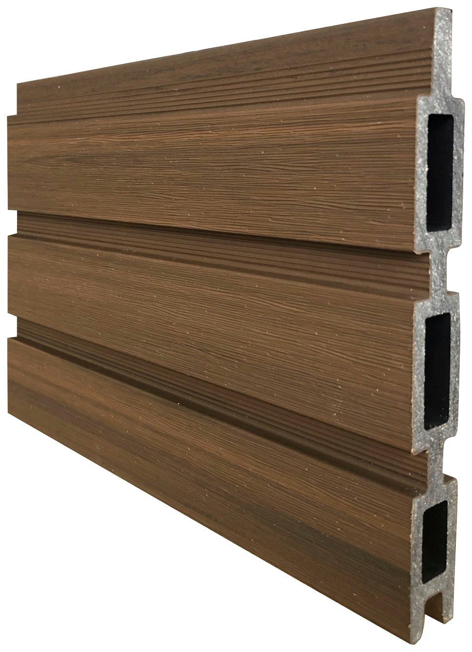 Tetzner & Jentzsch Sichtschutzelement WARREN 7, (Set), pflegeleicht, coextrudierte Oberfläche, Design-Oberfläche