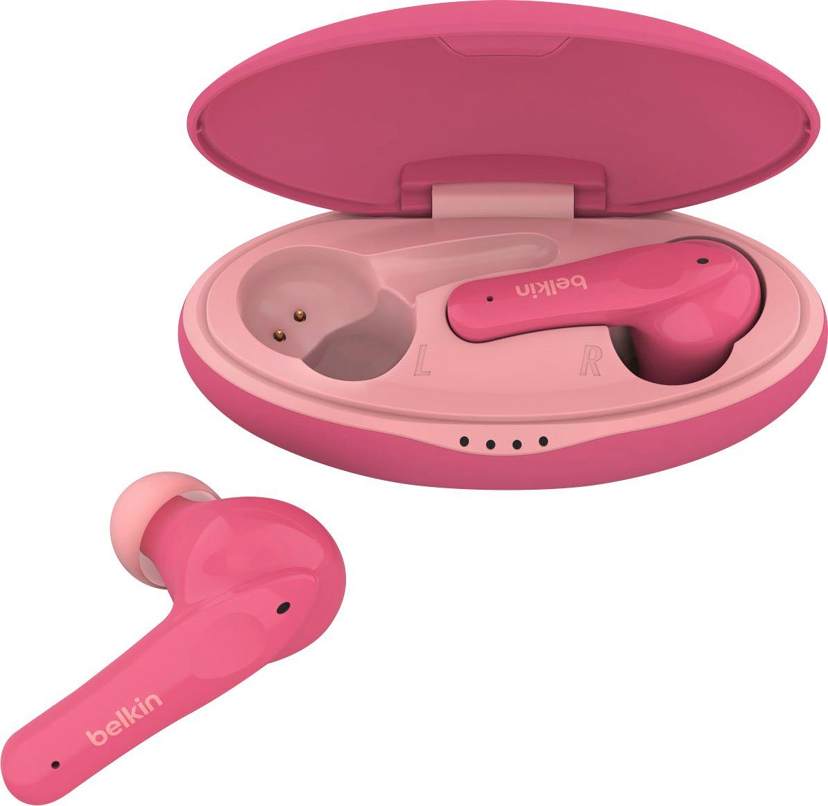 (auf dB Kopfhörer NANO wireless SOUNDFORM In-Ear-Kopfhörer Kinder pink Belkin am begrenzt; - Kopfhörer) 85