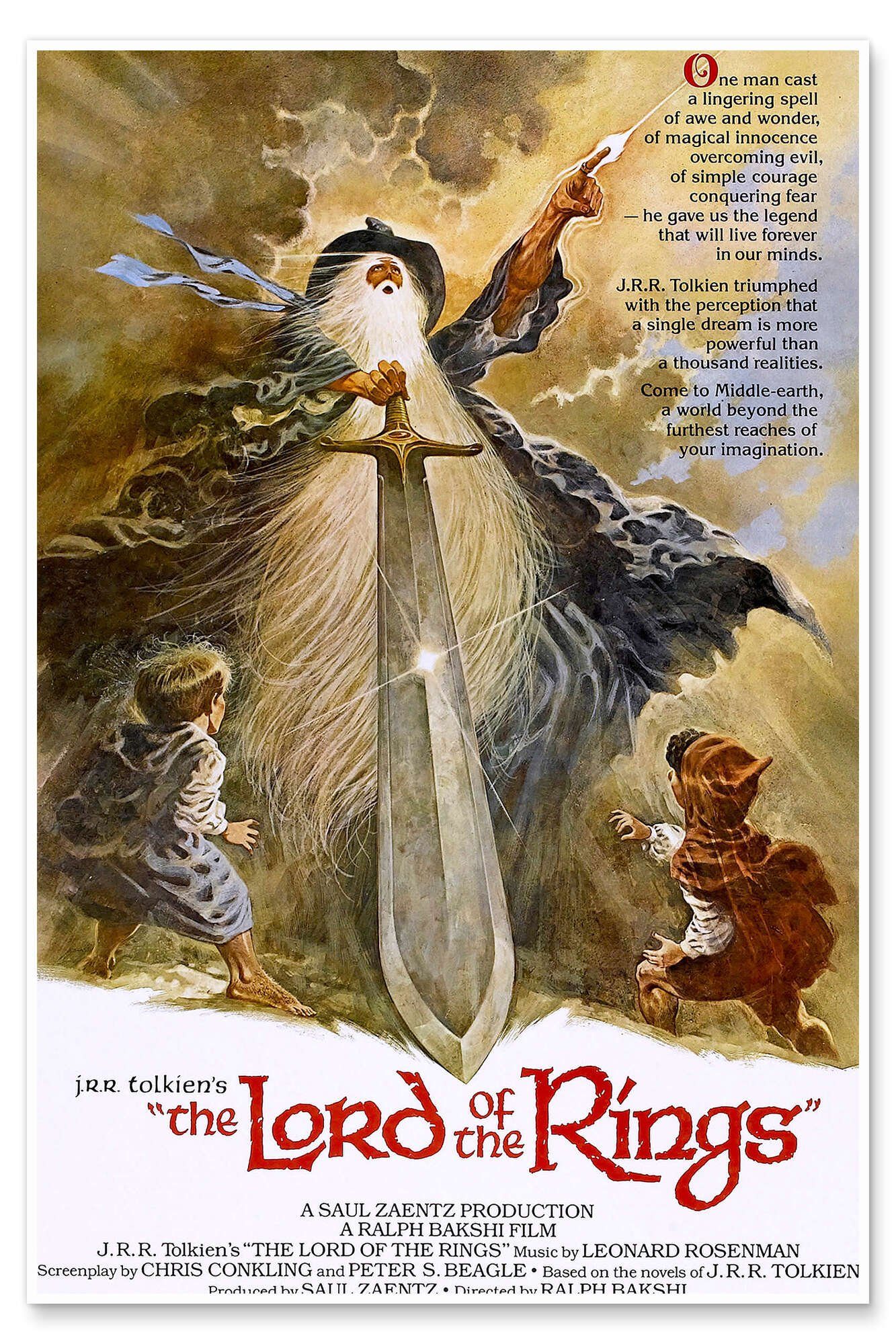 Der Herr der Ringe Poster online kaufen OTTO
