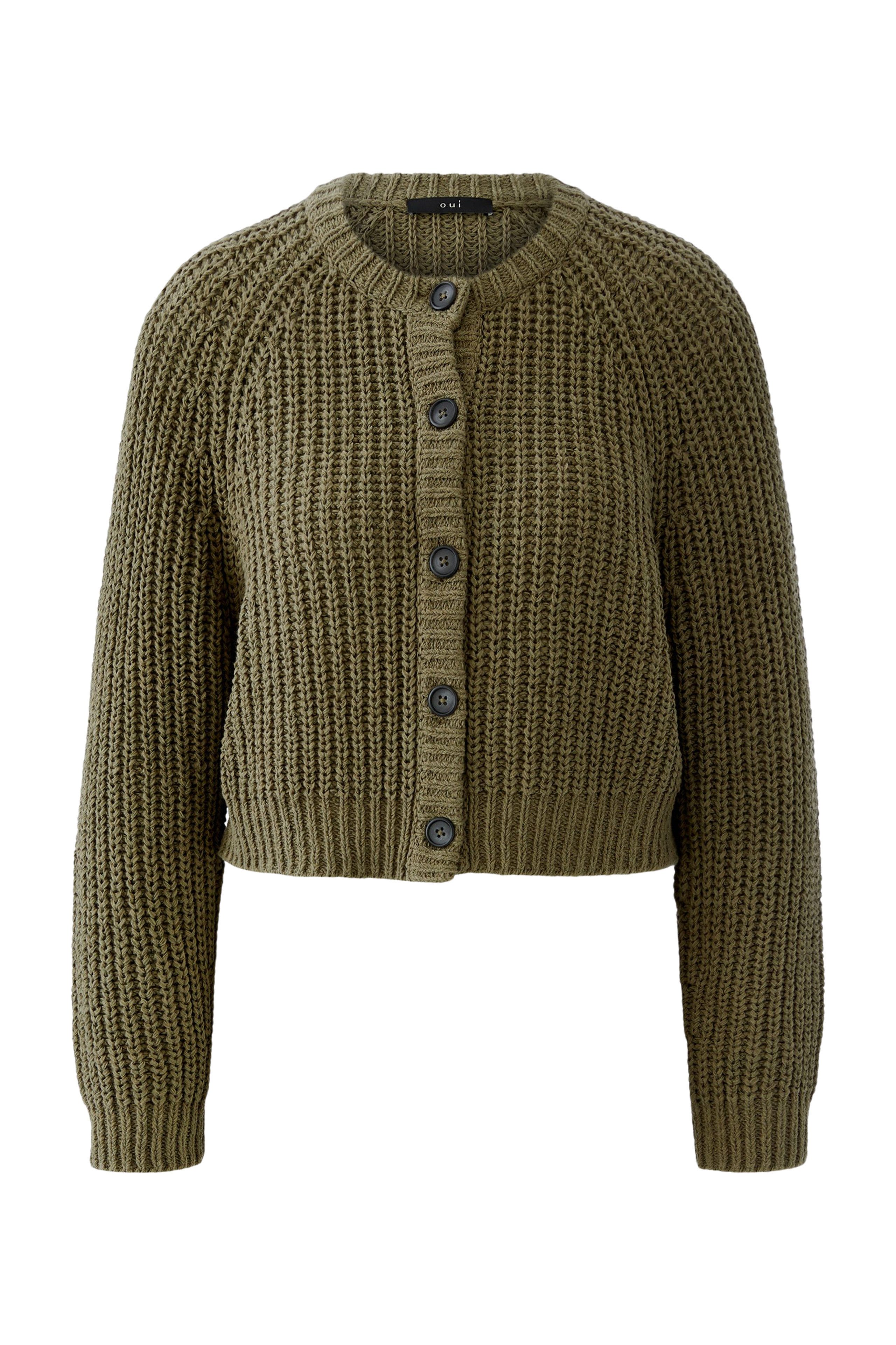 Oui Strickjacke