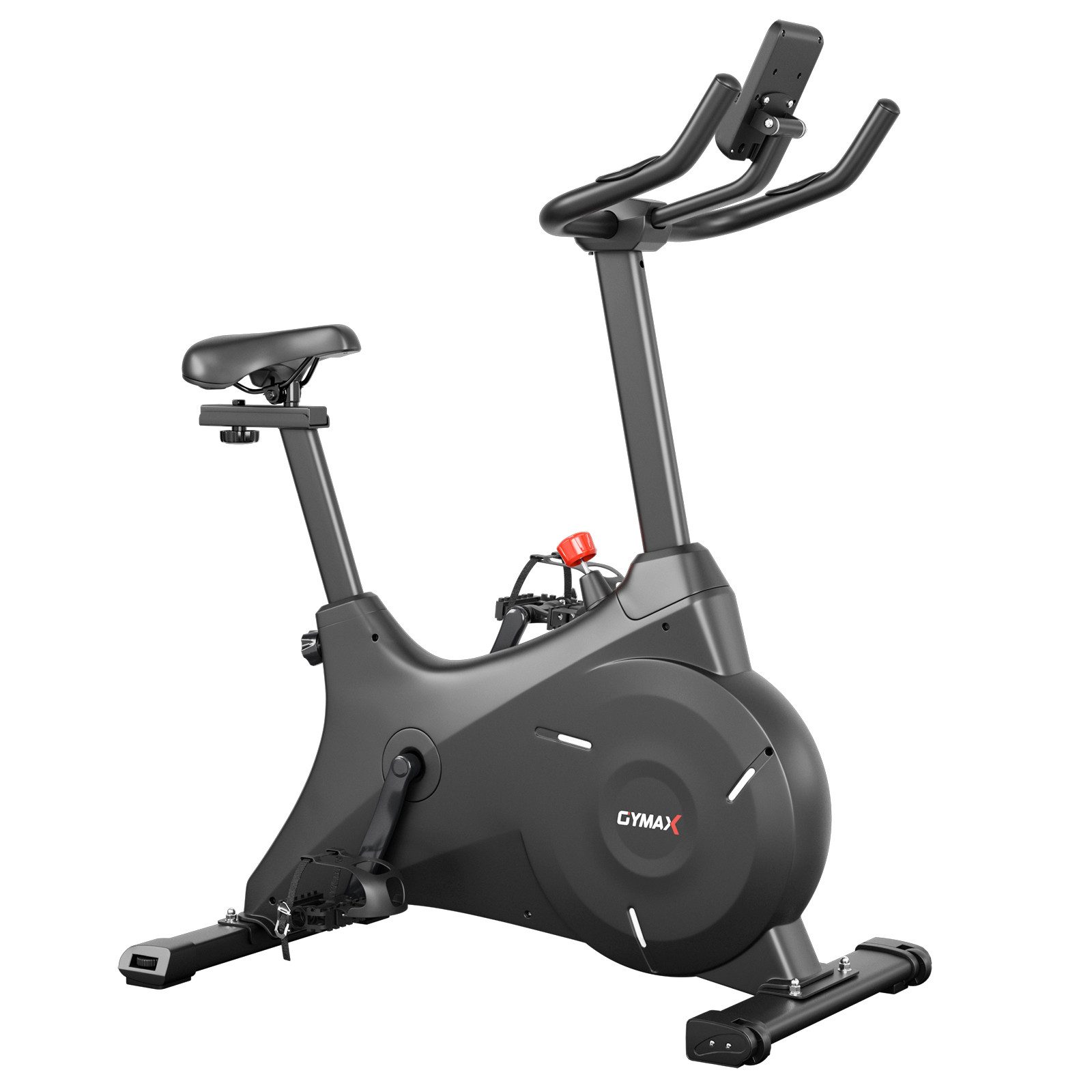 COSTWAY Fitnessbike, mit einstellbarem Magnetwiderstand, höhenverstellbar