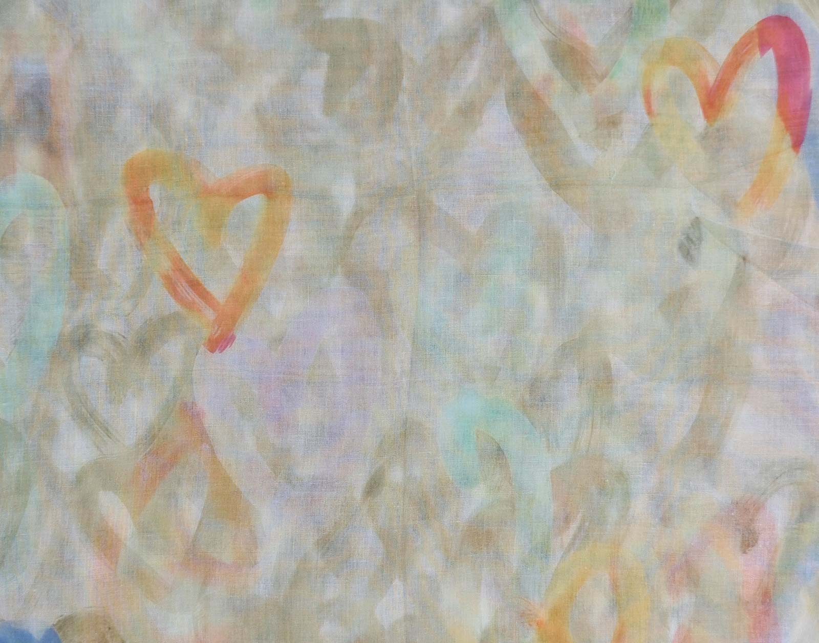 styleBREAKER Loop Loop mit Brushstroke Herz günstig online kaufen