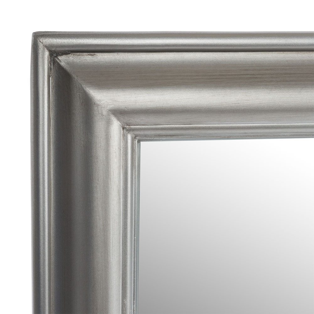 Myflair Möbel & Accessoires Spiegel Wandspiegel NEWCASLE antik silber schlichter Holzrahmen klassisch Land