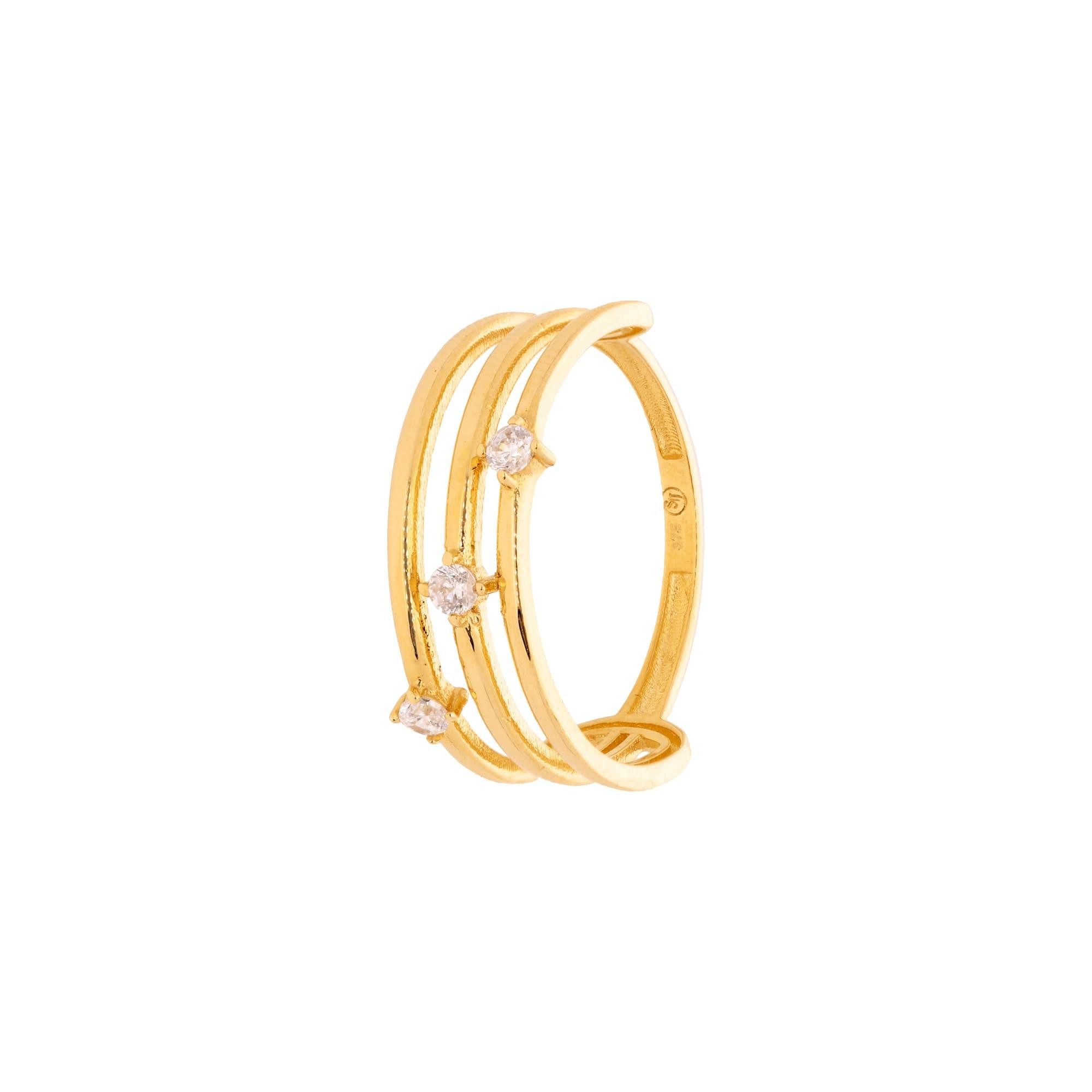 Suzan Gold Goldring 375er Gold Damenring günstig online kaufen
