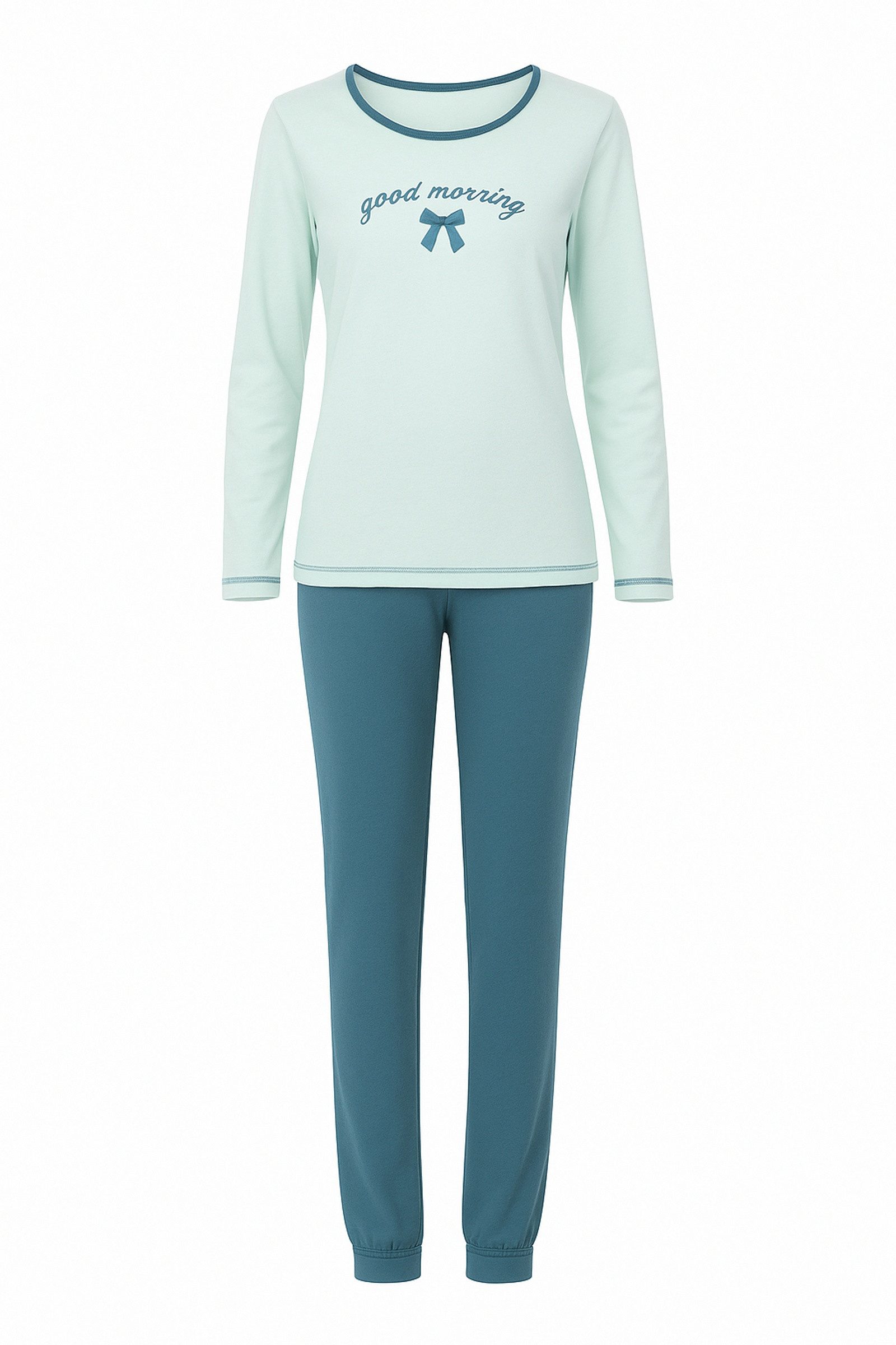 Era&Me Pyjama Era & Me Pyjama Lang (Pyjama Set, 2 tlg., Schlafhose + Langar günstig online kaufen