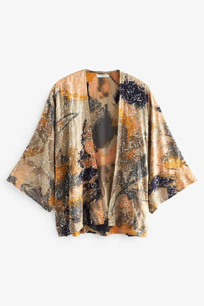 Next Blusenkimono Kimono mit Wasserfarben-Folienprint (1-tlg)