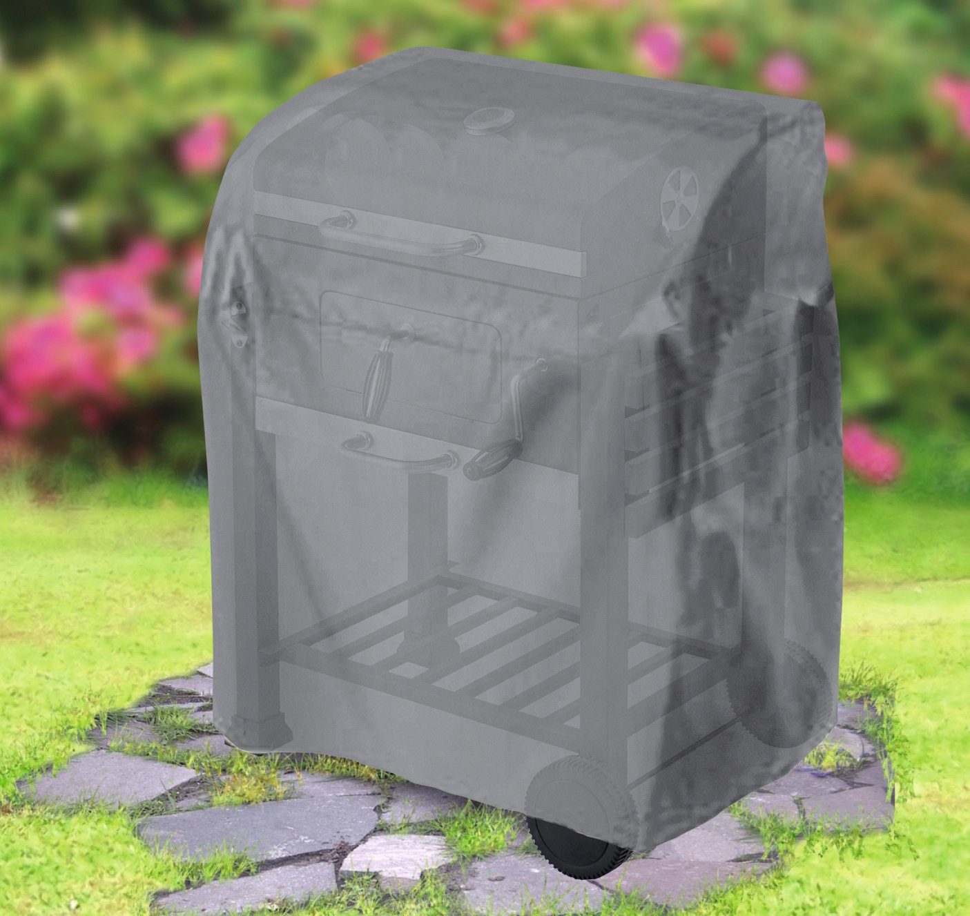 Tepro Grill-Schutzhülle, BxLxH: 104x48x102 cm, für Grillwagen klein
