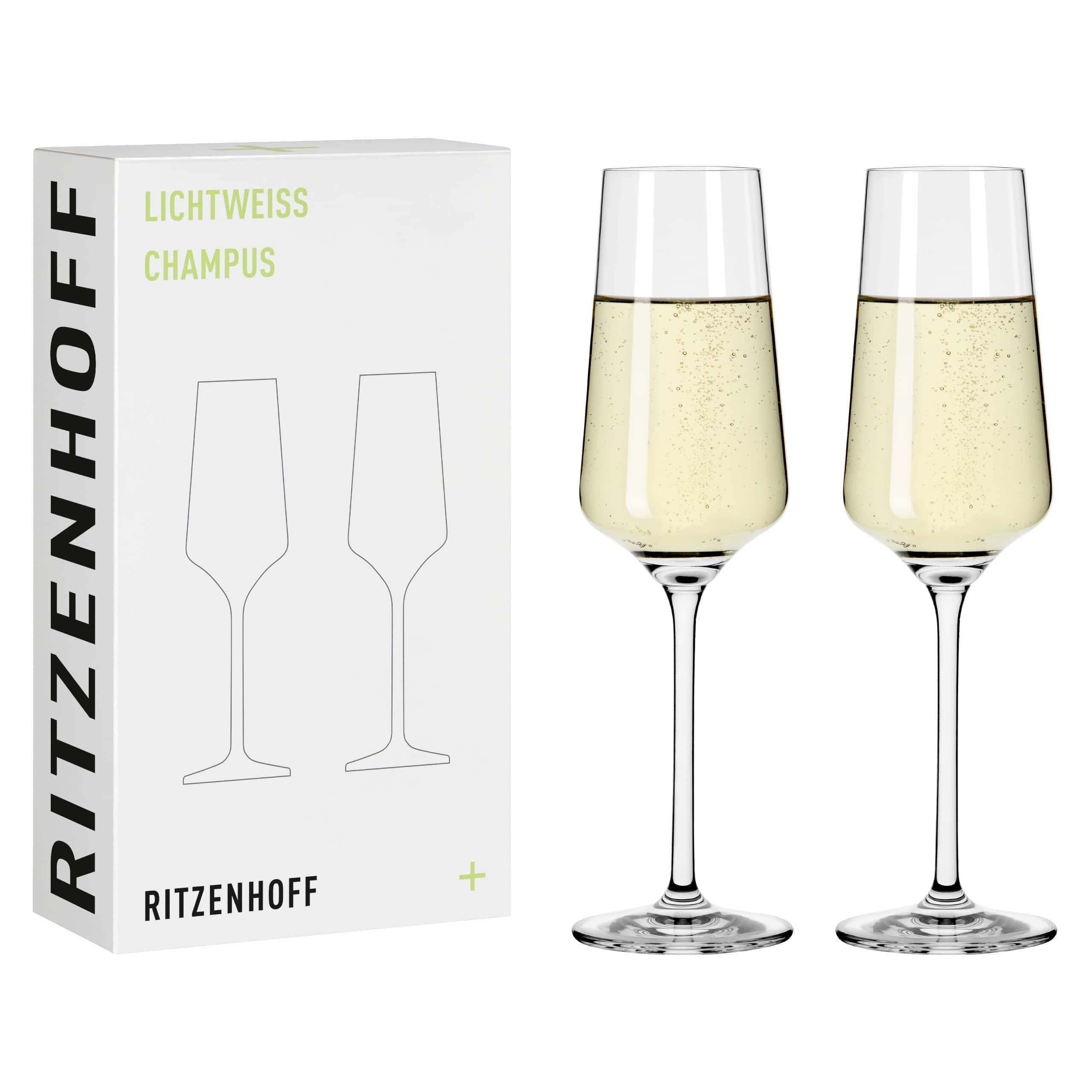 Ritzenhoff Champagnerglas Lichtweiss Julie