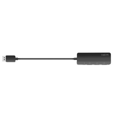 LogiLink Splitter DisplayPort-Splitter 1x3-Port, 1x DP zu 3x HDMI 4K/60 Hz HDCP MST