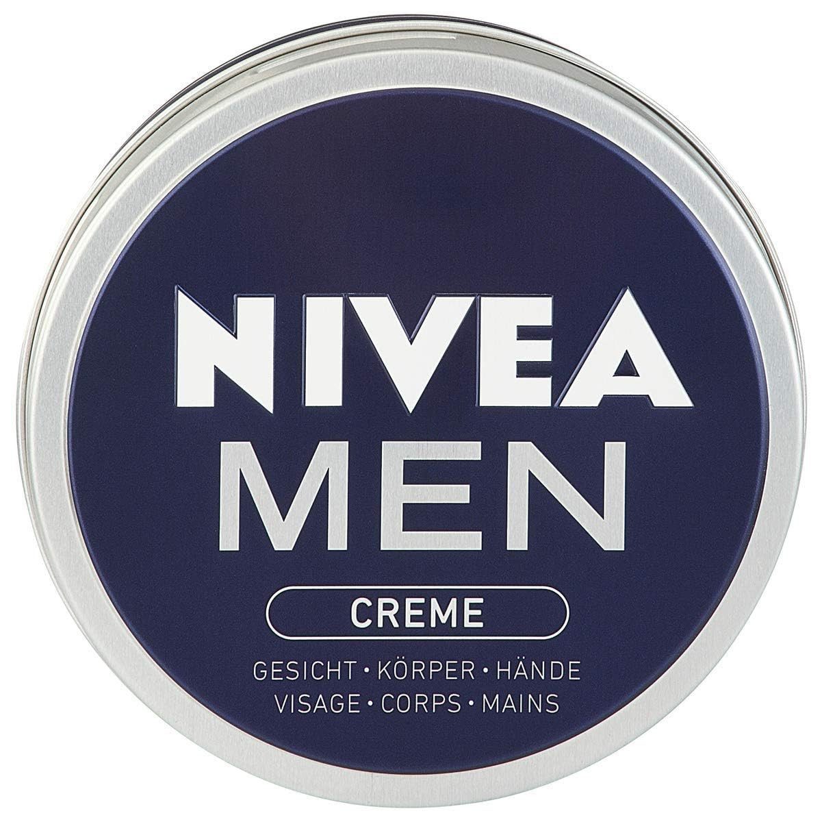 Feuchtigkeitscreme NIVEA MEN Creme für Körper, Gesicht und Hände (150 ml)