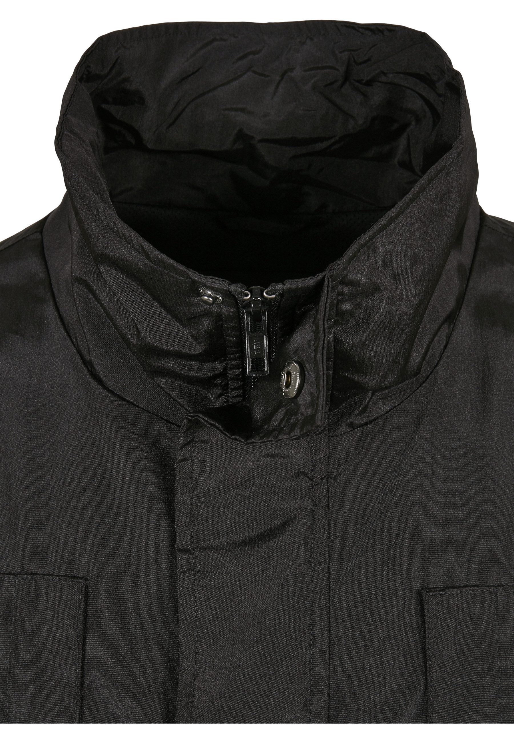 URBAN CLASSICS Langmantel Urban Classics Herren Double Pocket Nylon Crepe Jacket