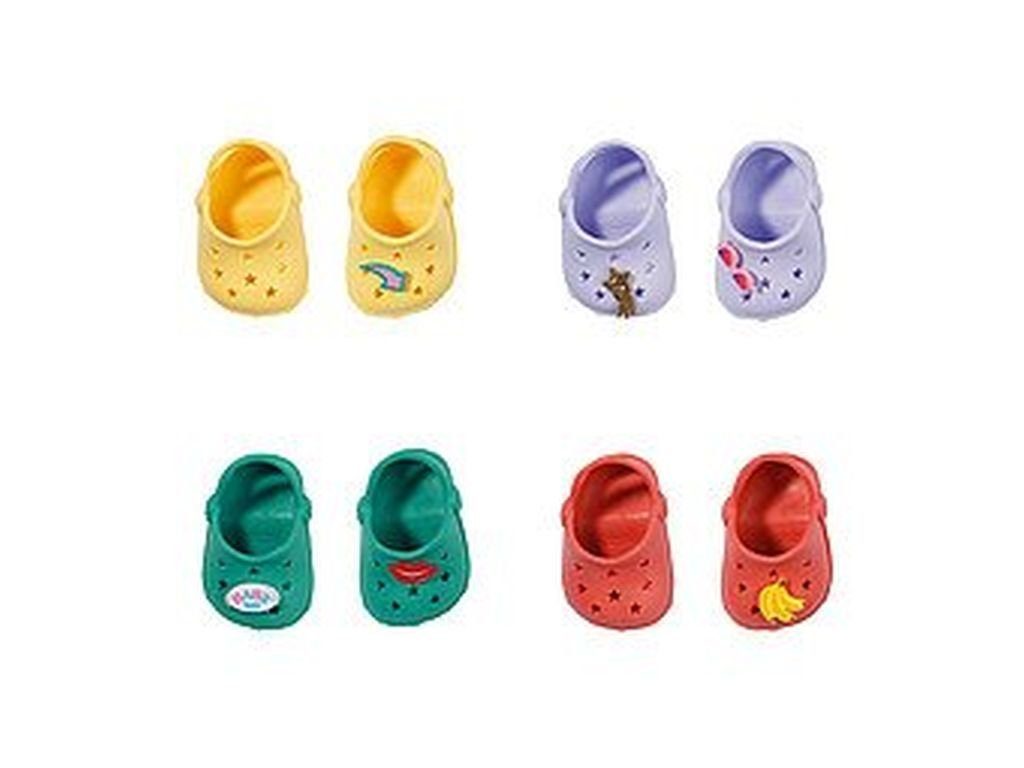 Zapf Creation® Puppenkleidung BABY born Weekend Schuhe mit Pins 43cm (Farbe  wird per Zufallsprinzip verschickt)