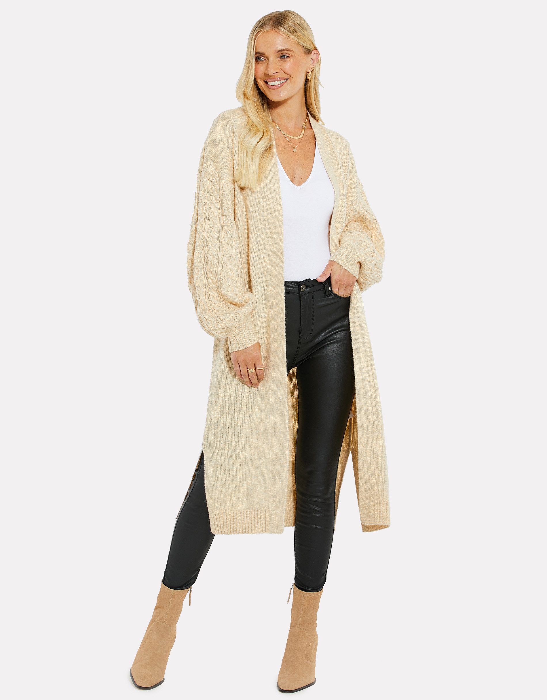 Threadbare Strickjacke (1-tlg) im einfarbigen Design günstig online kaufen