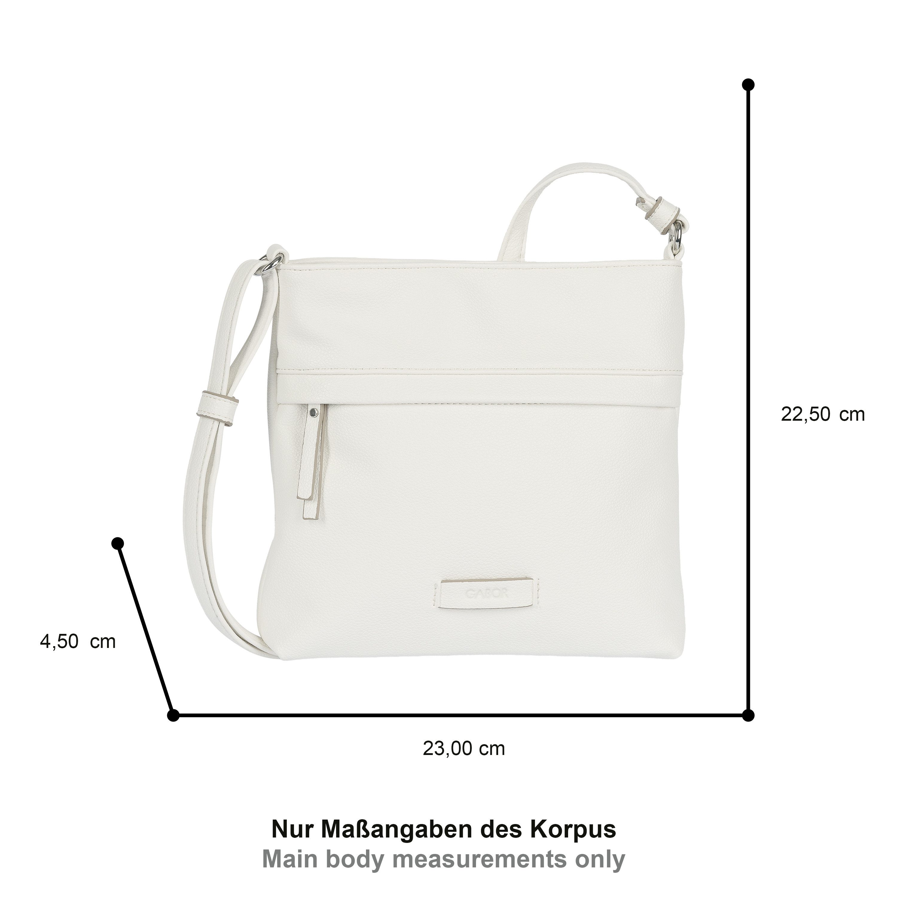 Gabor Umhängetasche Faye, Damen Schultertasche mit Logoprägung – Bild 5 von 5