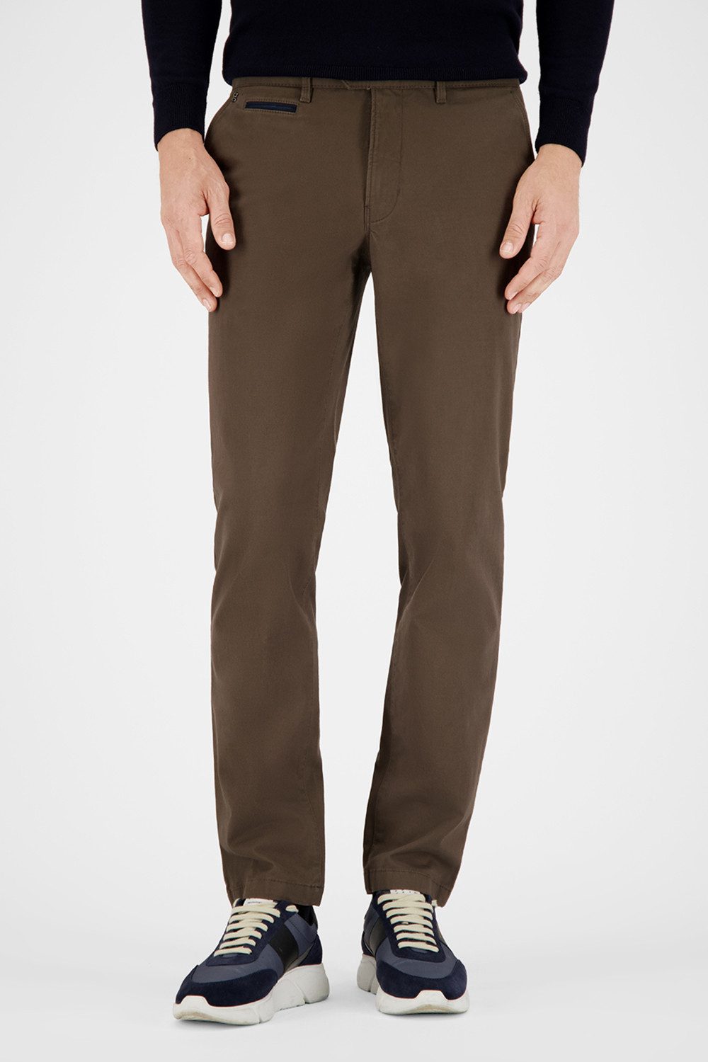 Atelier GARDEUR Straight-Jeans BENNY-3-418861-1023 hellbraun Modern Fit Hose Cottonflex mit Cashmere Touch für besonders weichen Griff