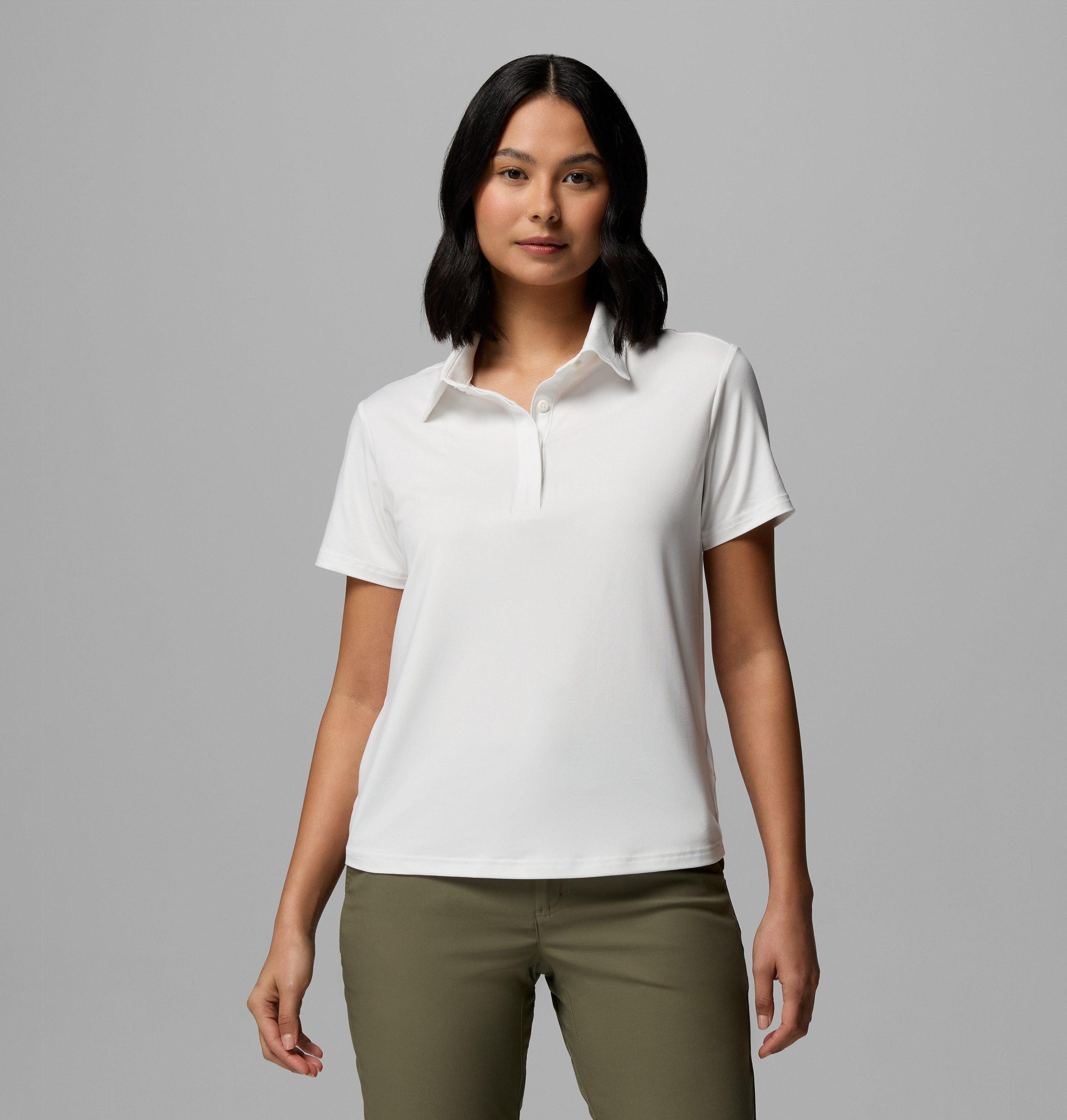 Columbia Poloshirt sportliche Passform, Kurzarm, für sportliche Aktivitäten und Outdoor