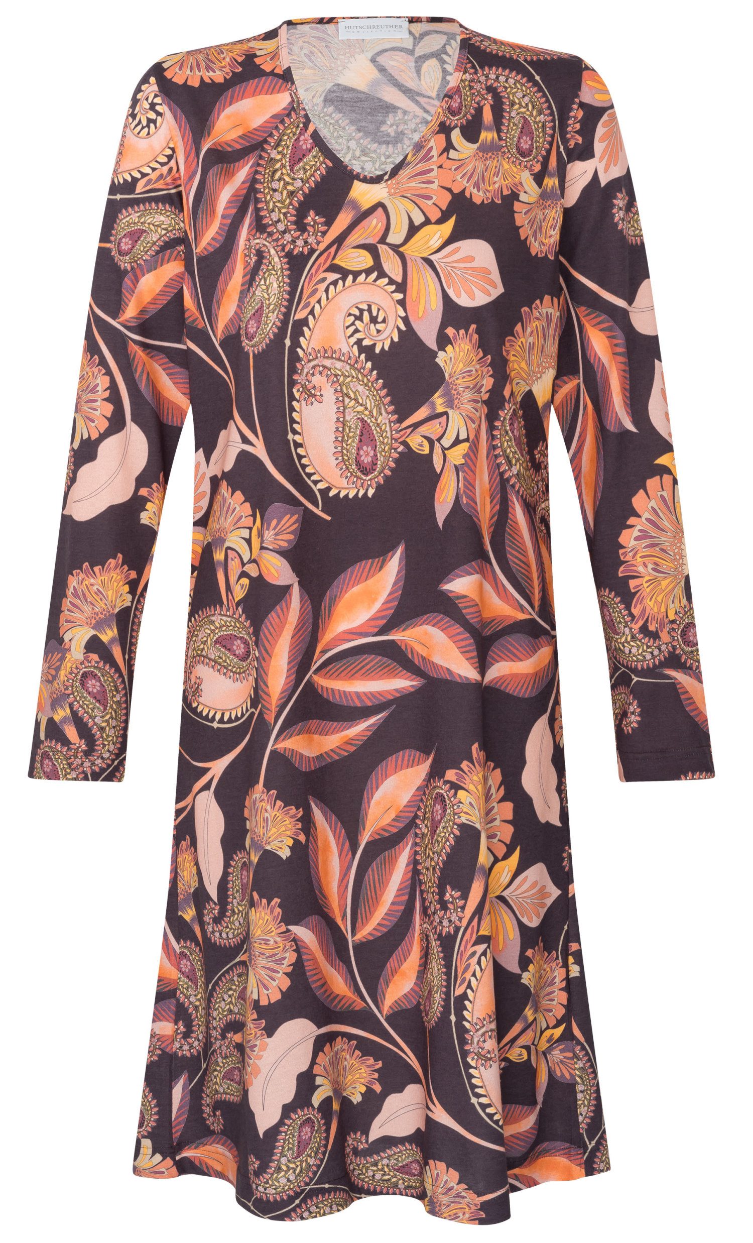 HUTSCHREUTHER Nachthemd Damen Schlafshirt mit langem Arm (1-tlg) Modisches günstig online kaufen