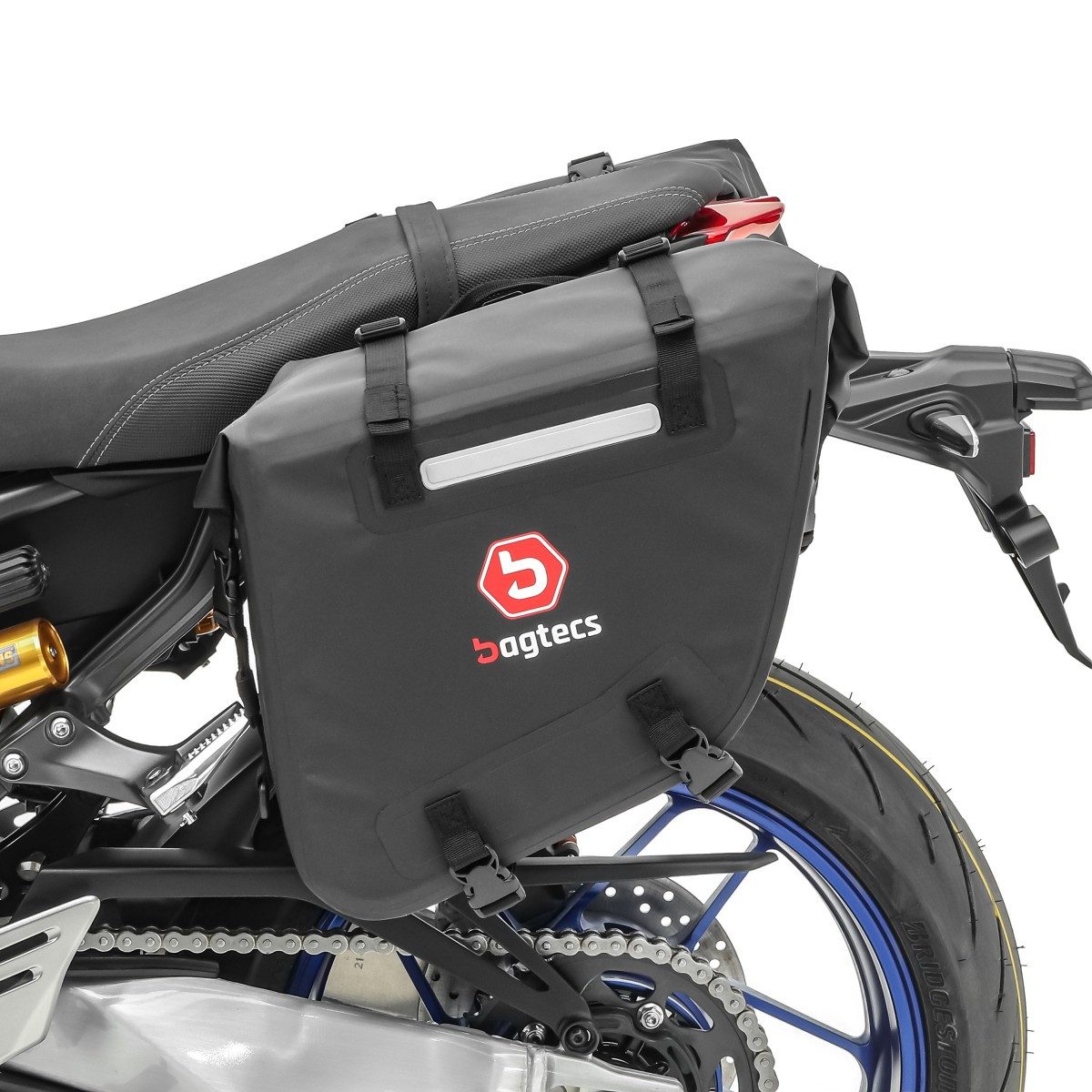 Bagtecs Reisetasche Set Satteltaschen + Sturzbügeltasche S3