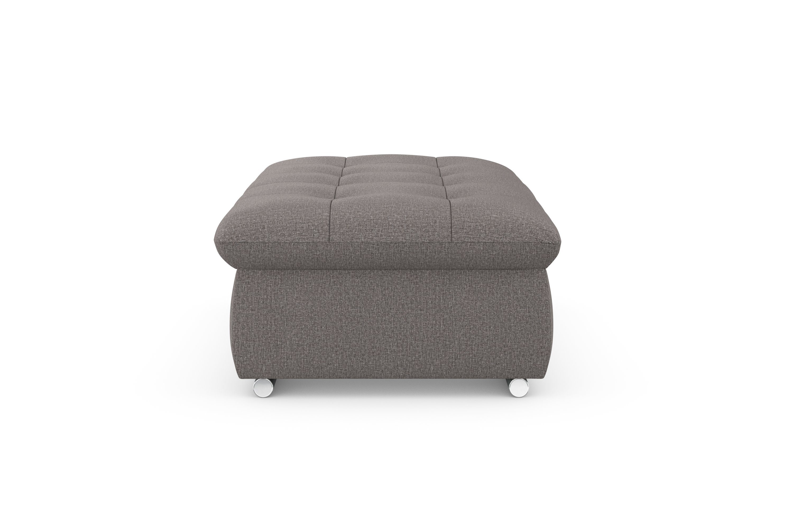 DOMO collection Hocker MONA 135x79 cm, praktisch und komfortabel, mit Stauraumfach
