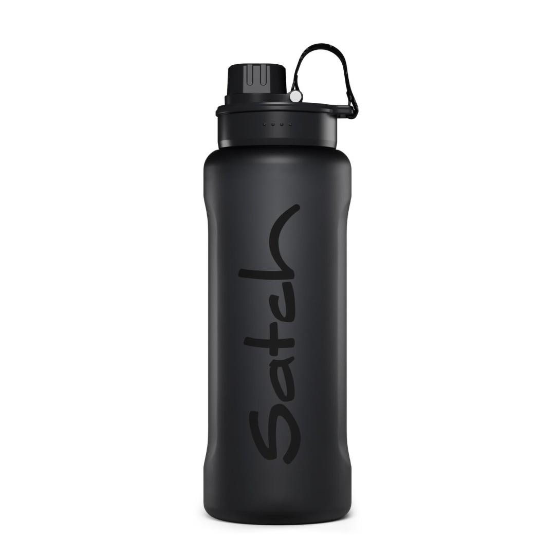 Satch Schulrucksack satch 01615-80001-10 XL Kunststoff Trinkflasche Black