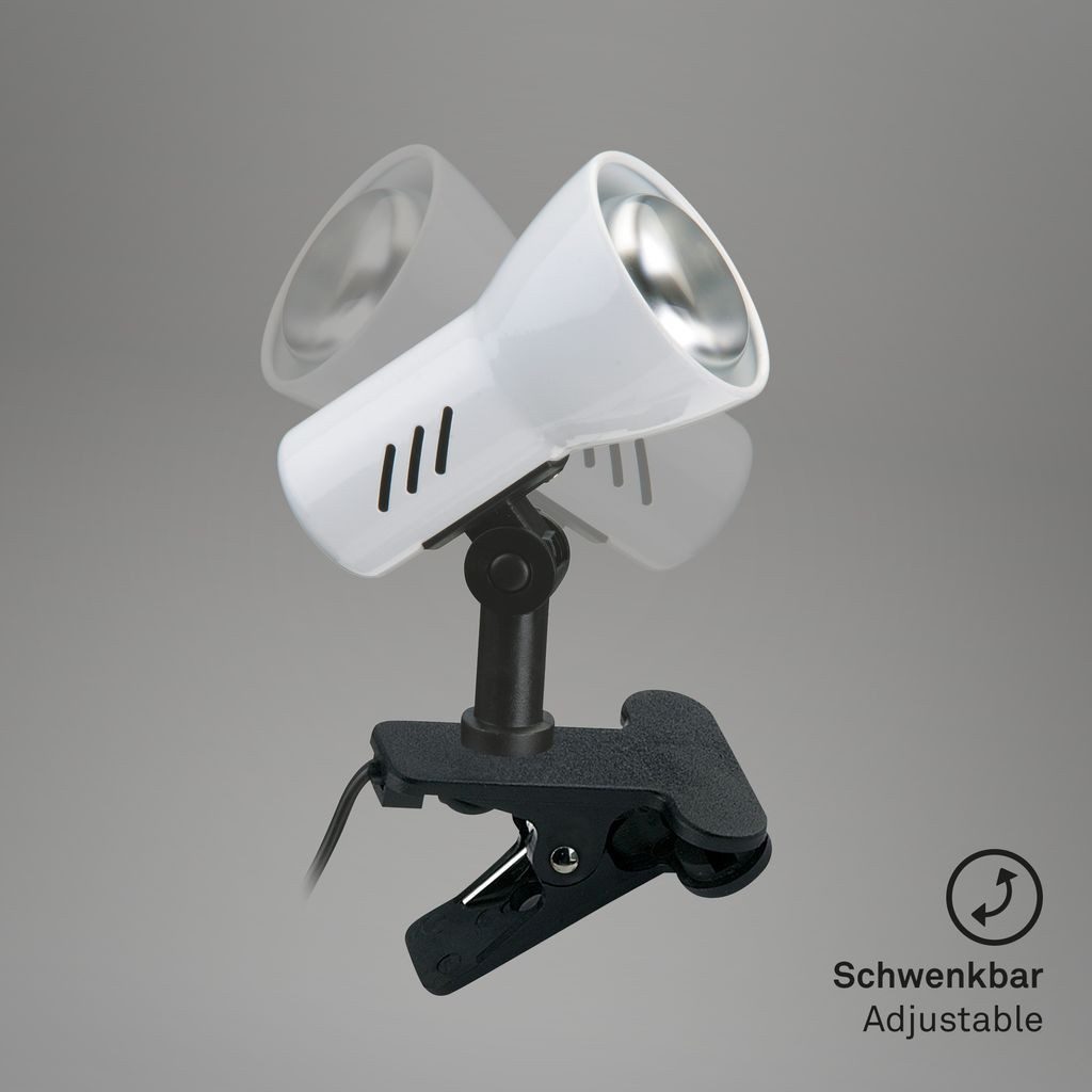 Briloner Leuchten Tischleuchte 2794016P, ohne Leuchtmittel, Abhängig vom Leuchtmittel - Warmweiß / Neutralweiß / Kaltweiß